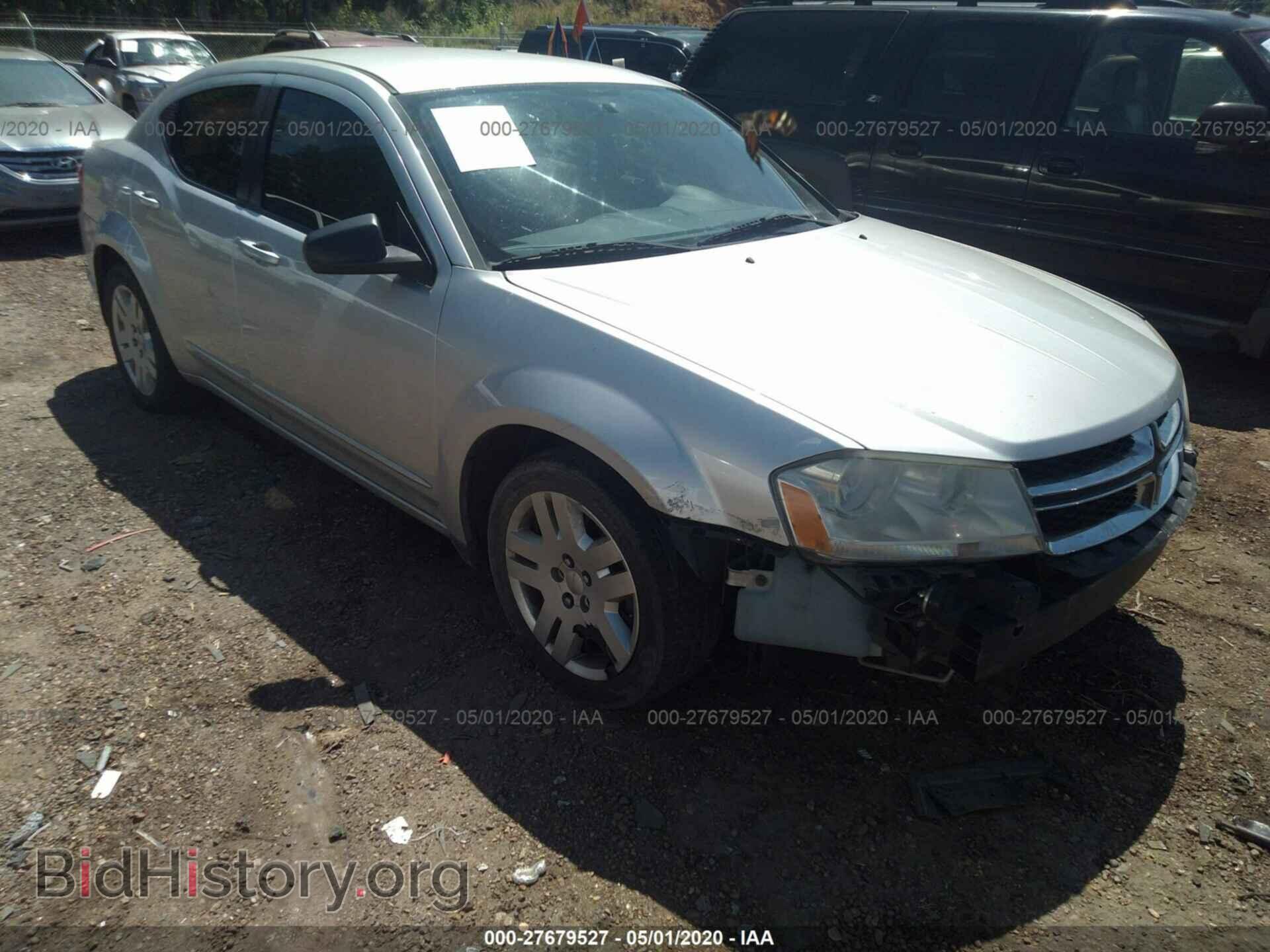 Фотография 1C3CDZAB8CN294815 - DODGE AVENGER 2012