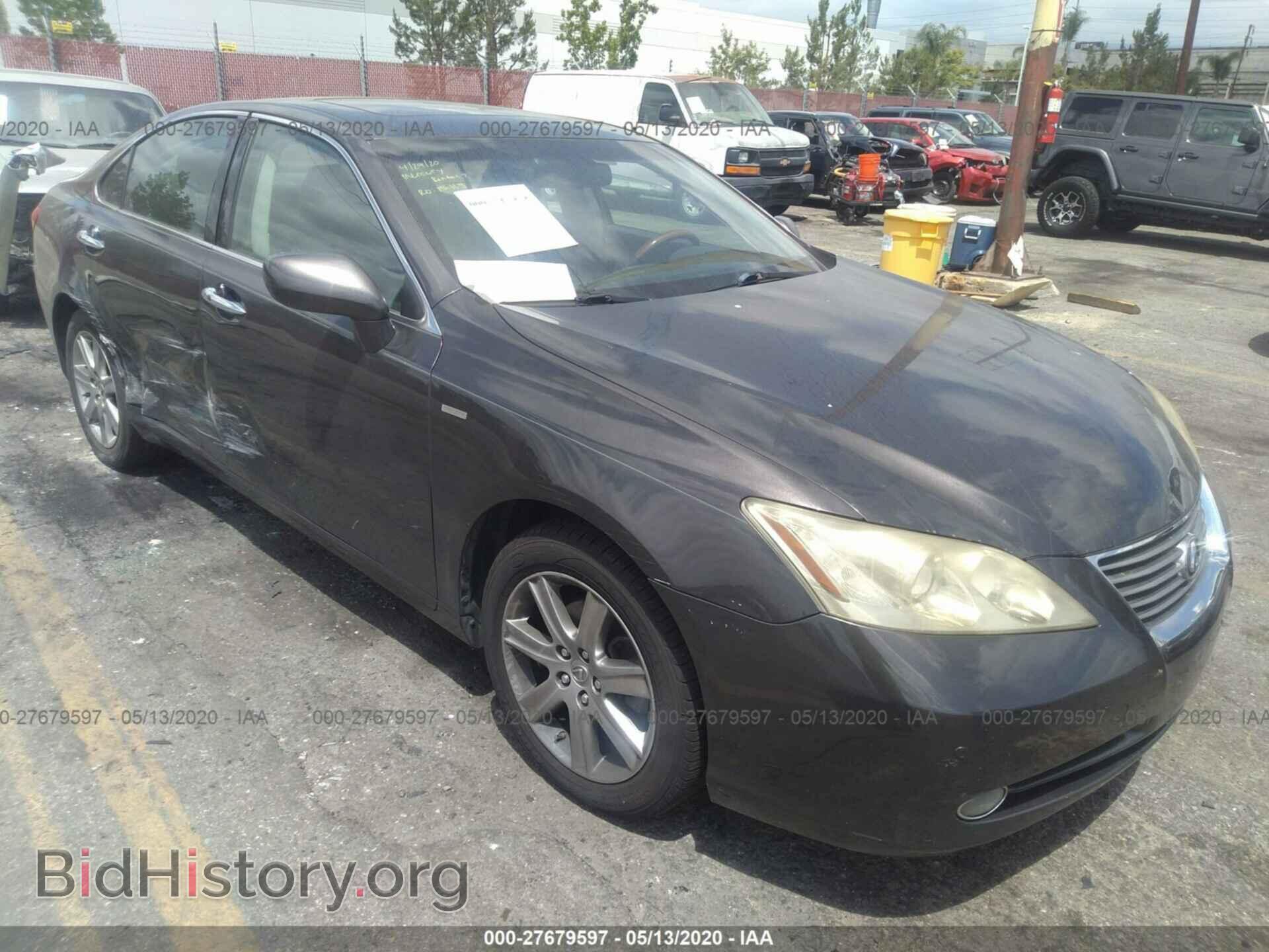 Photo JTHBJ46G582238779 - LEXUS ES 2008
