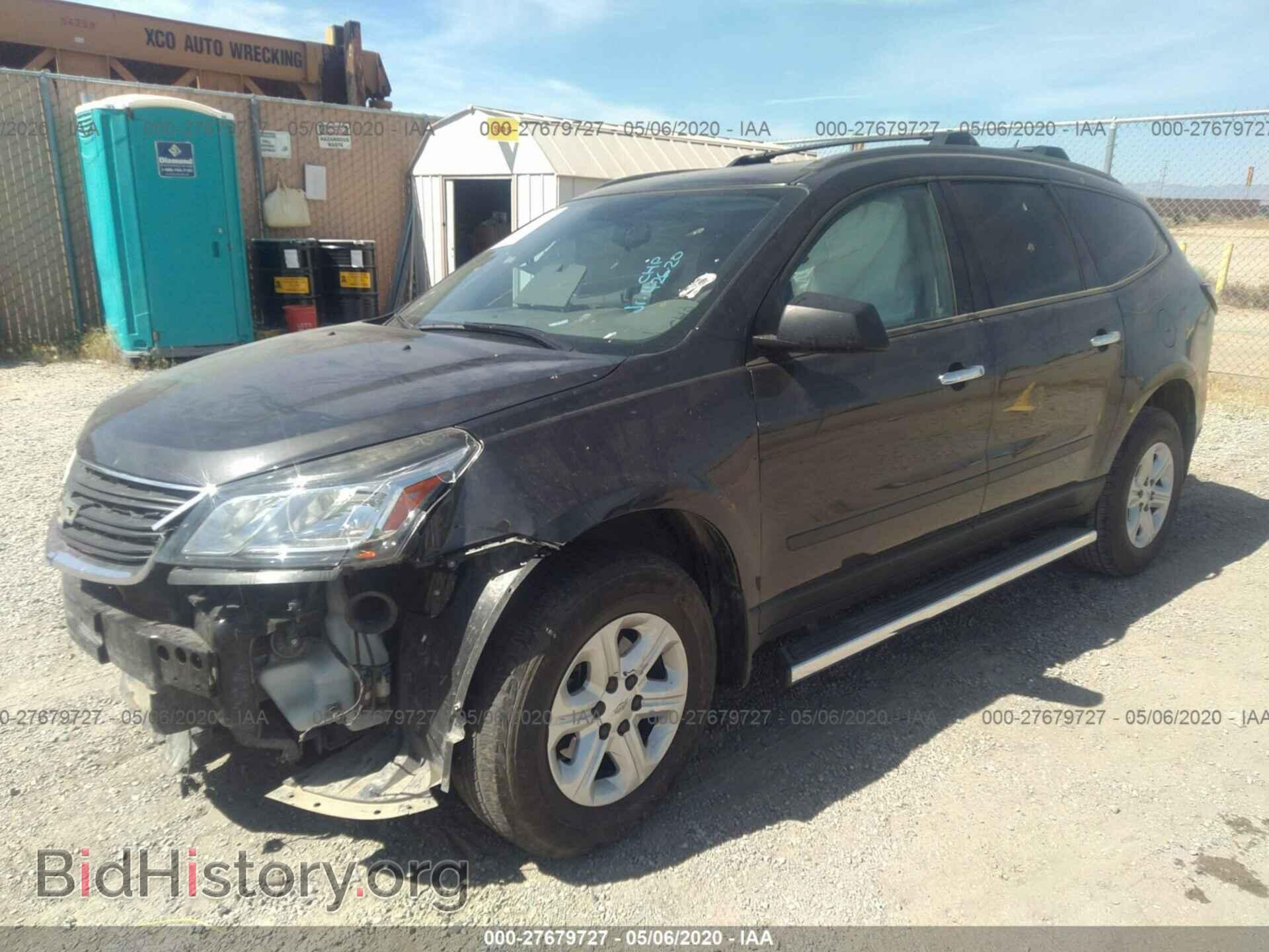 2016 CHEVROLET TRAVERSE - VIN: 1GNKRFED9GJ190289 - Фото 2