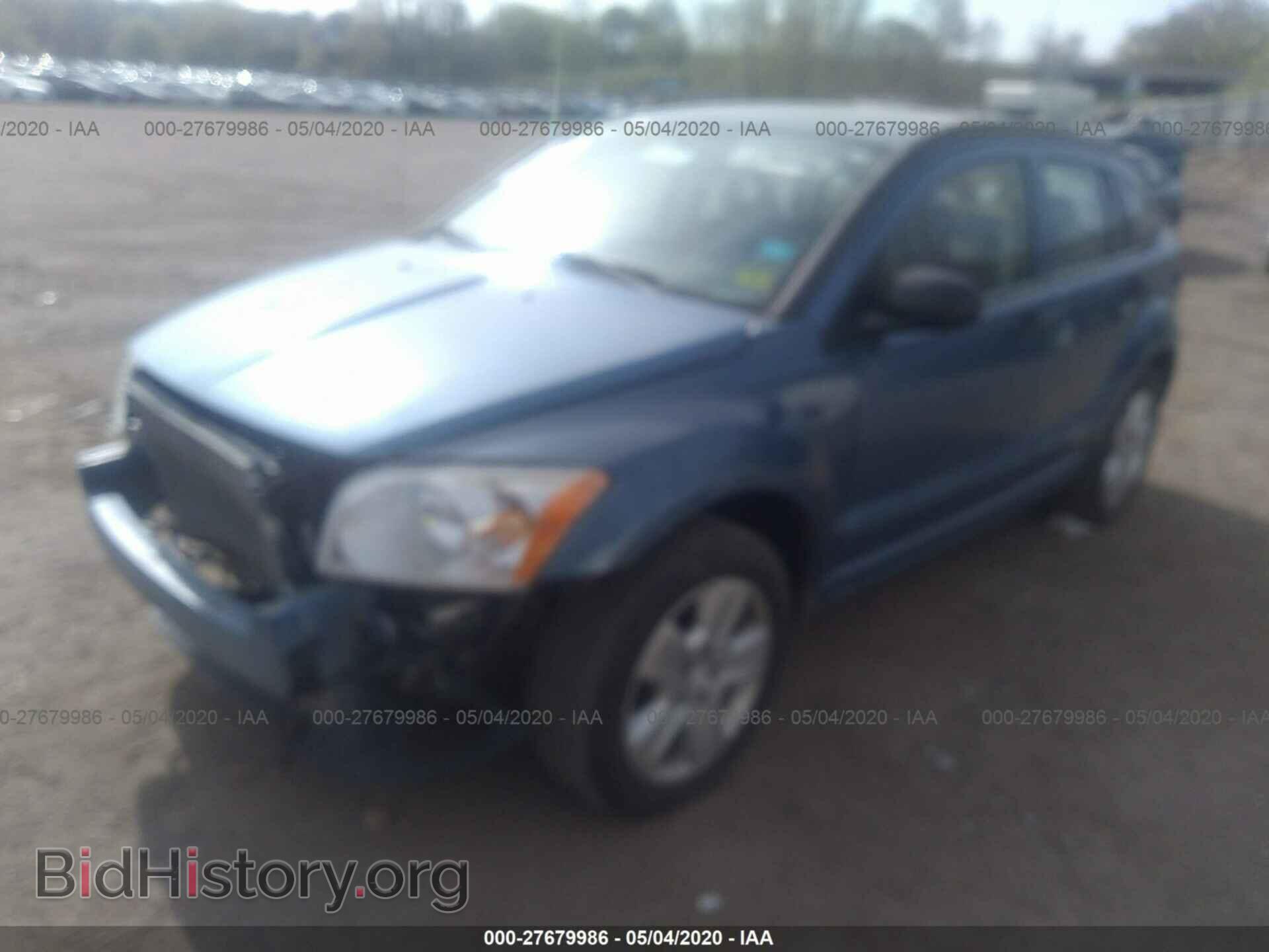2007 DODGE CALIBER - VIN: 1B3HB48B17D411258 - Фото 2