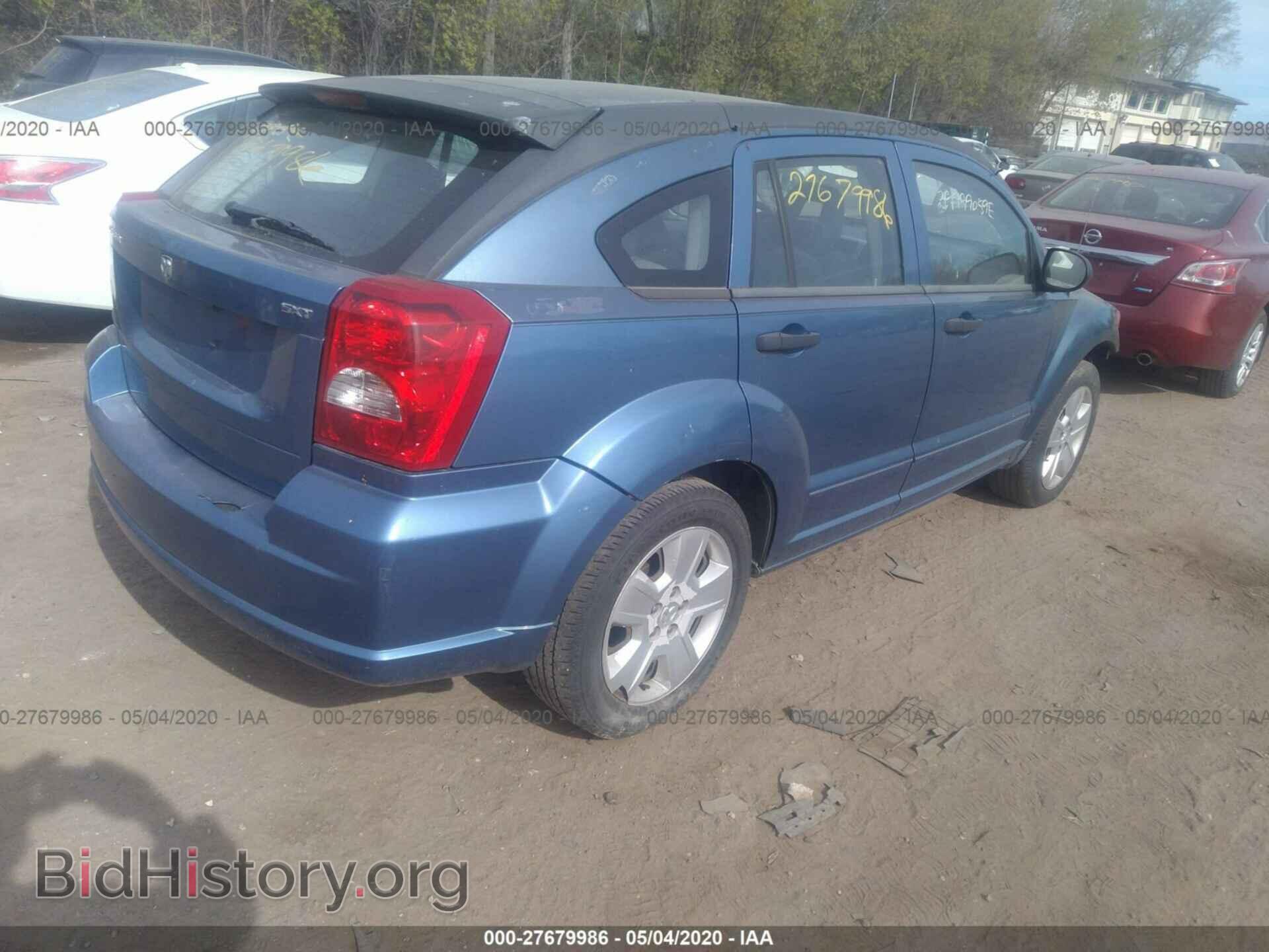 2007 DODGE CALIBER - VIN: 1B3HB48B17D411258 - Фото 4