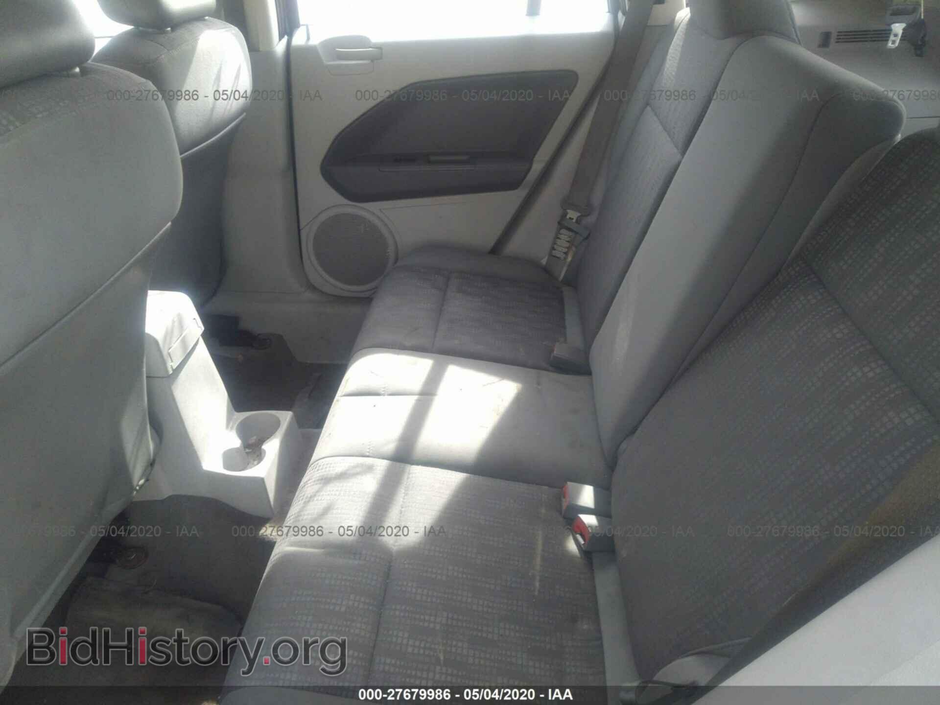 2007 DODGE CALIBER - VIN: 1B3HB48B17D411258 - Фото 8