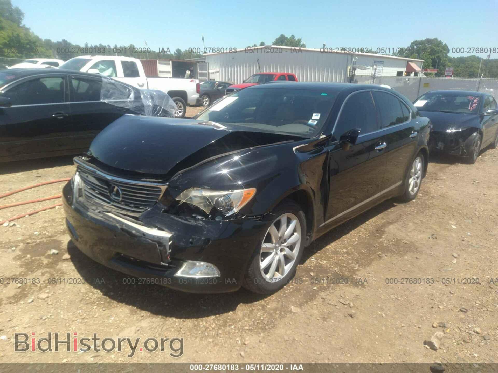 2007 LEXUS LS - VIN: JTHBL46F275045679 - Фото 2