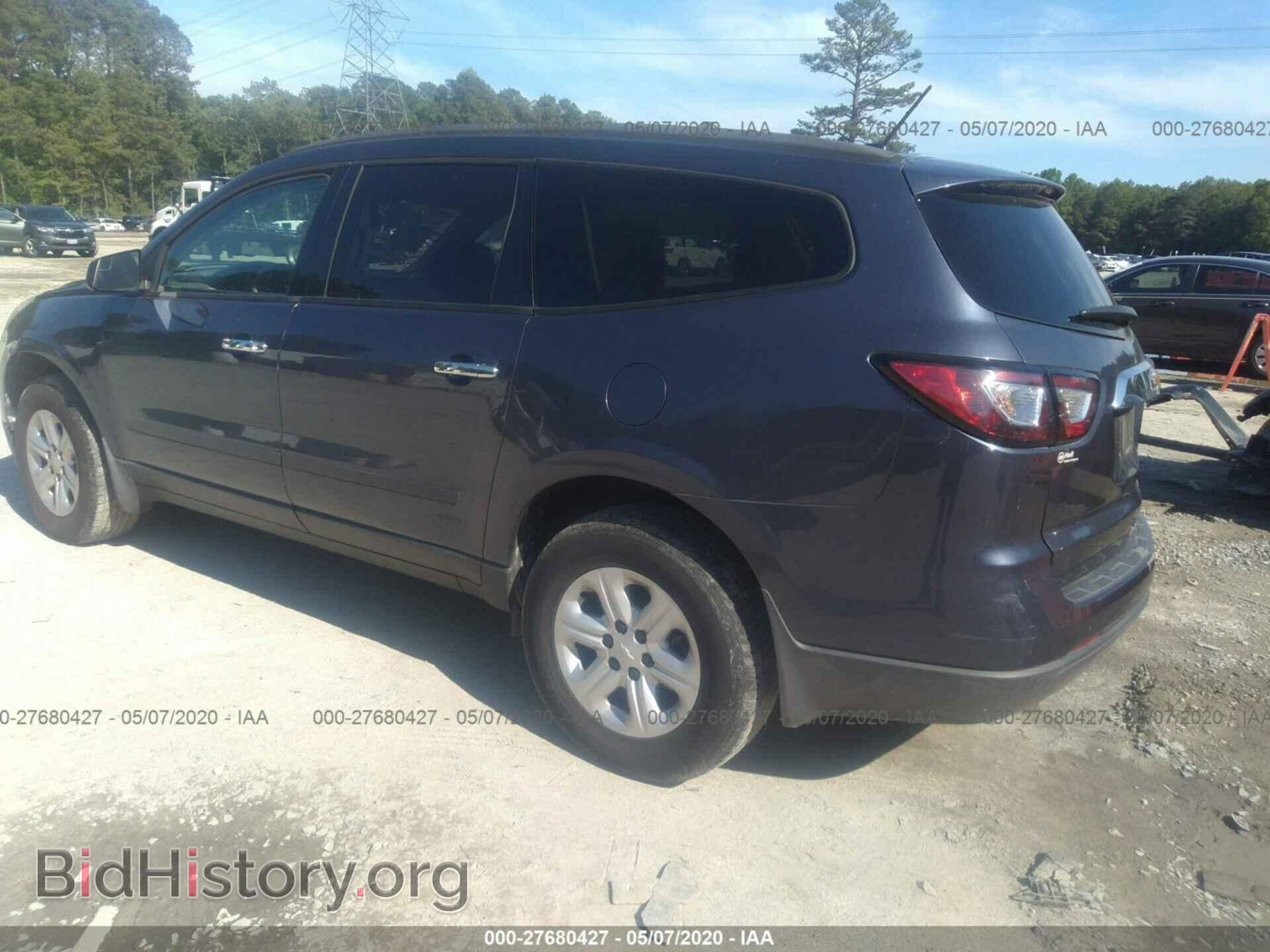 2013 CHEVROLET TRAVERSE - VIN: 1GNKRFED8DJ252082 - Фото 3