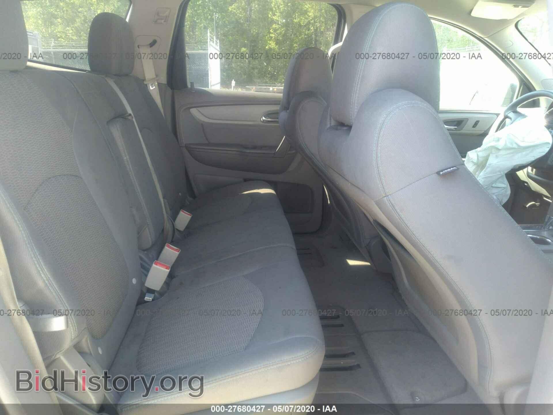 2013 CHEVROLET TRAVERSE - VIN: 1GNKRFED8DJ252082 - Фото 8
