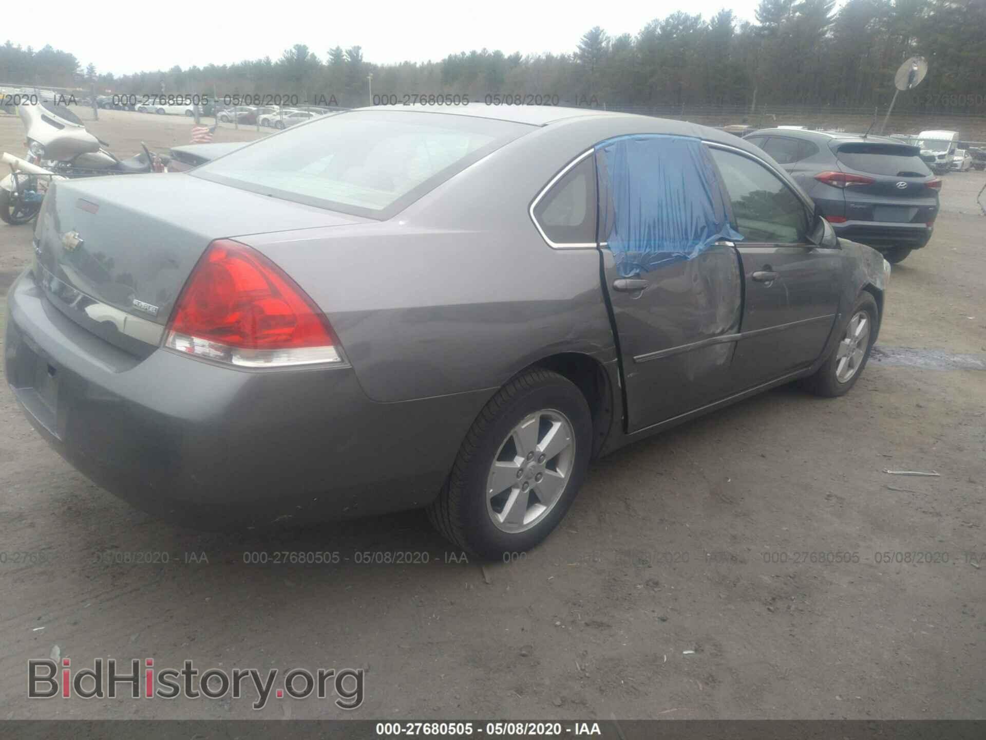 2007 CHEVROLET IMPALA - VIN: 2G1WT55K279131819 - Фото 4