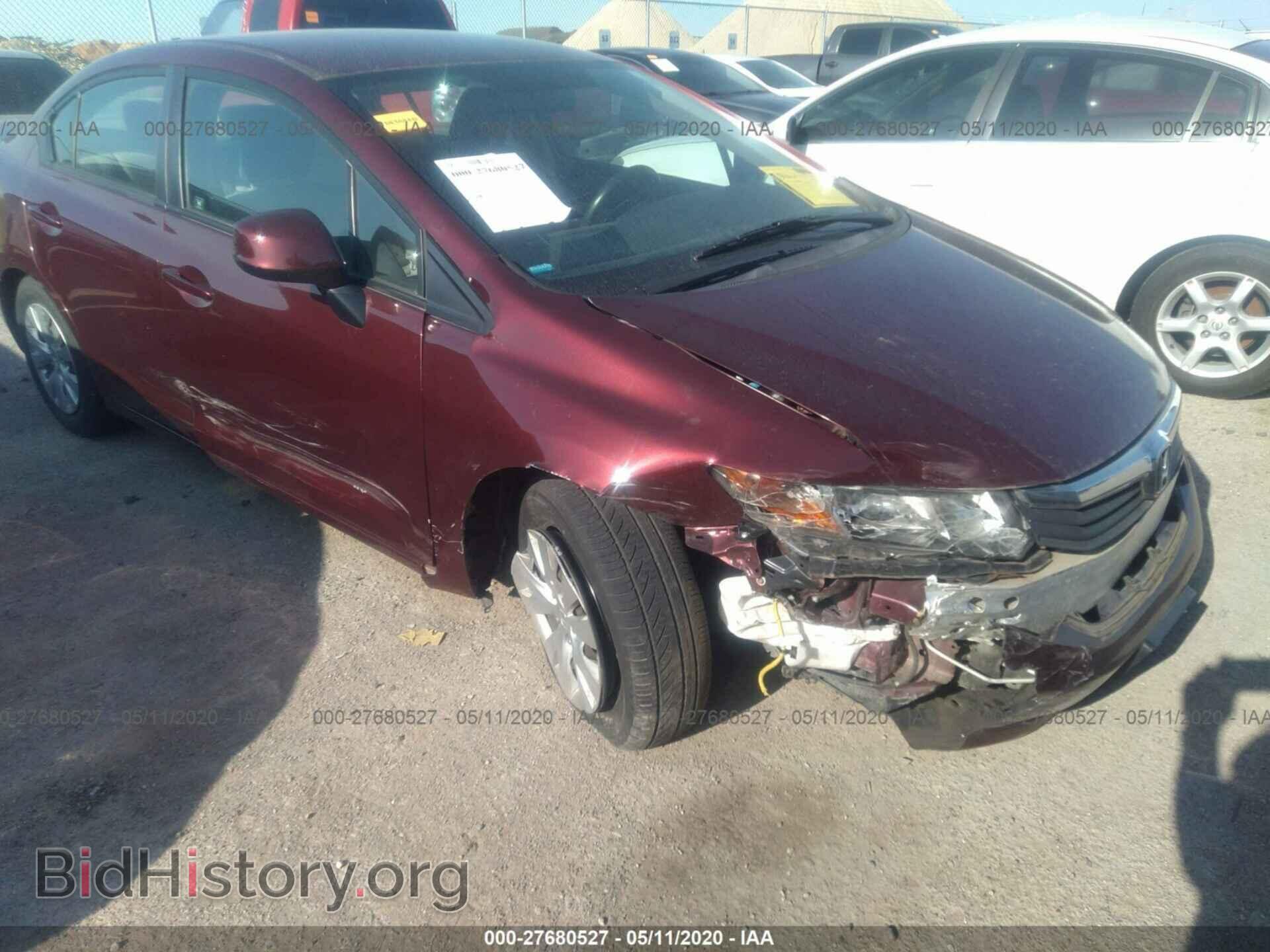 2012 HONDA CIVIC - VIN: 2HGFB2F58CH573703 - Фото 6