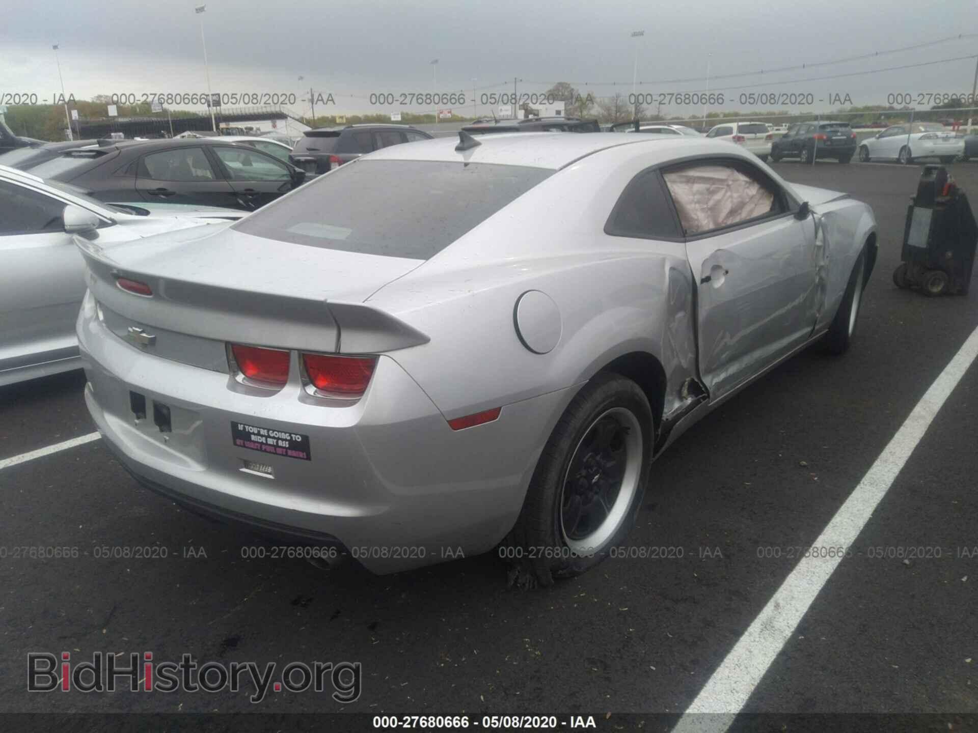 2011 CHEVROLET CAMARO - VIN: 2G1FA1ED1B9120190 - Фото 4