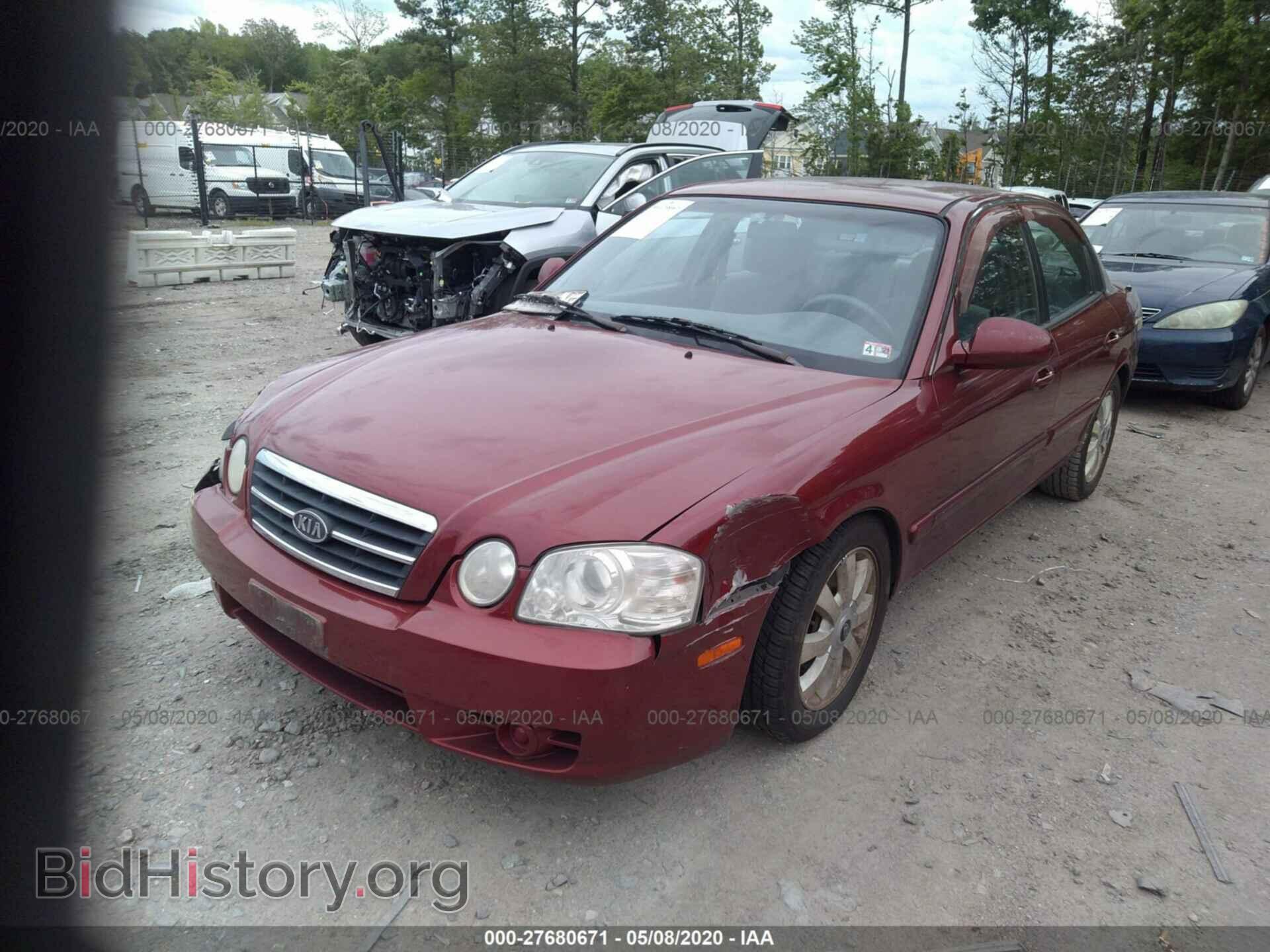 2005 KIA OPTIMA - VIN: KNAGD128655432921 - Фото 2