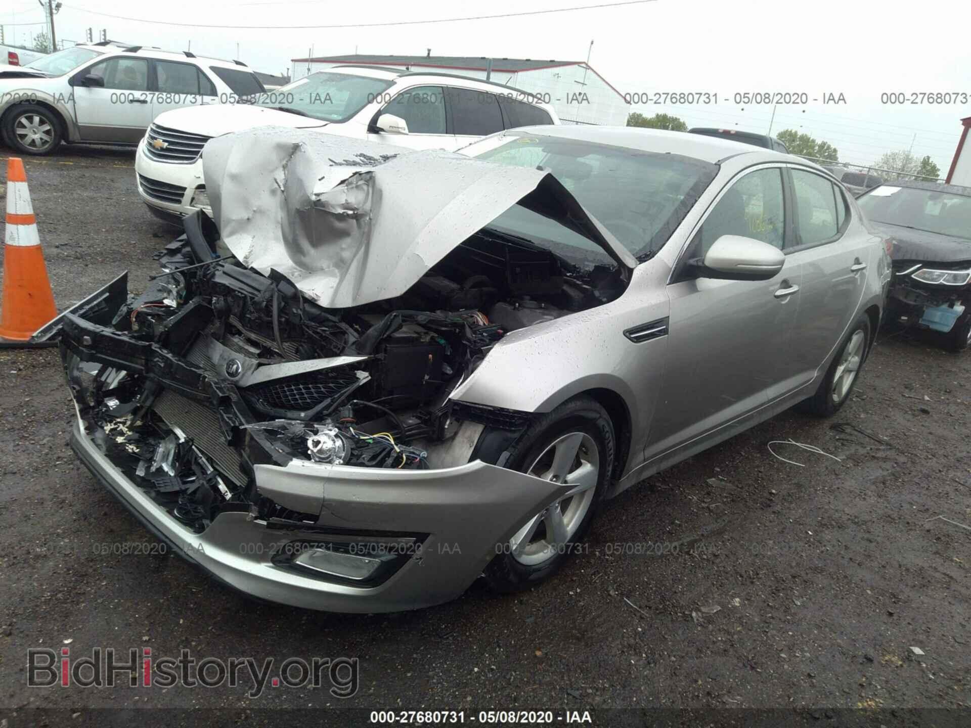 2014 KIA OPTIMA - VIN: 5XXGM4A78EG331890 - Фото 2