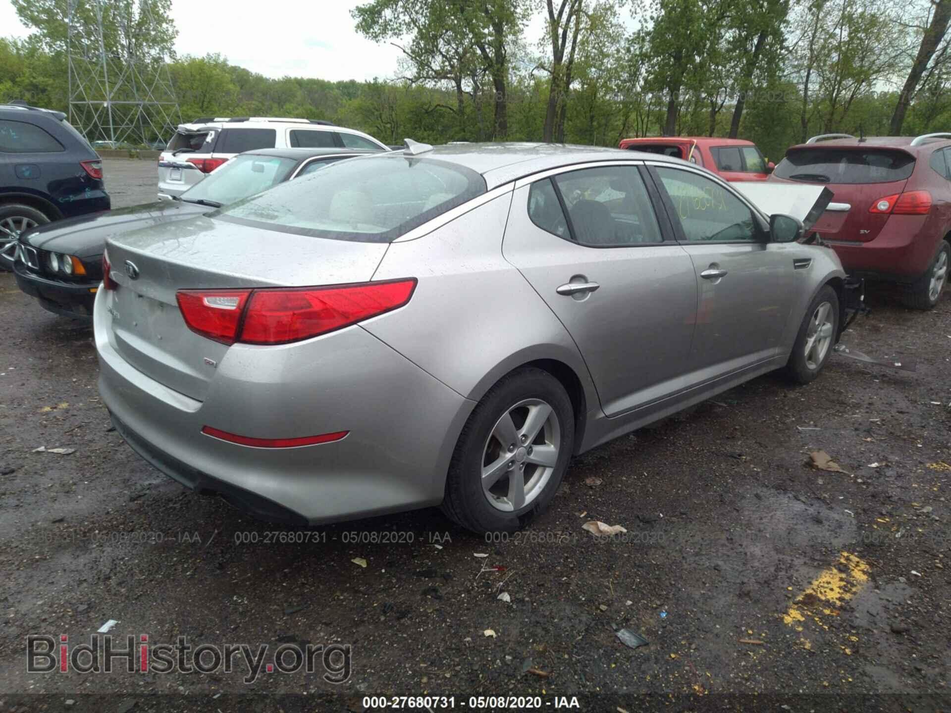 2014 KIA OPTIMA - VIN: 5XXGM4A78EG331890 - Фото 4