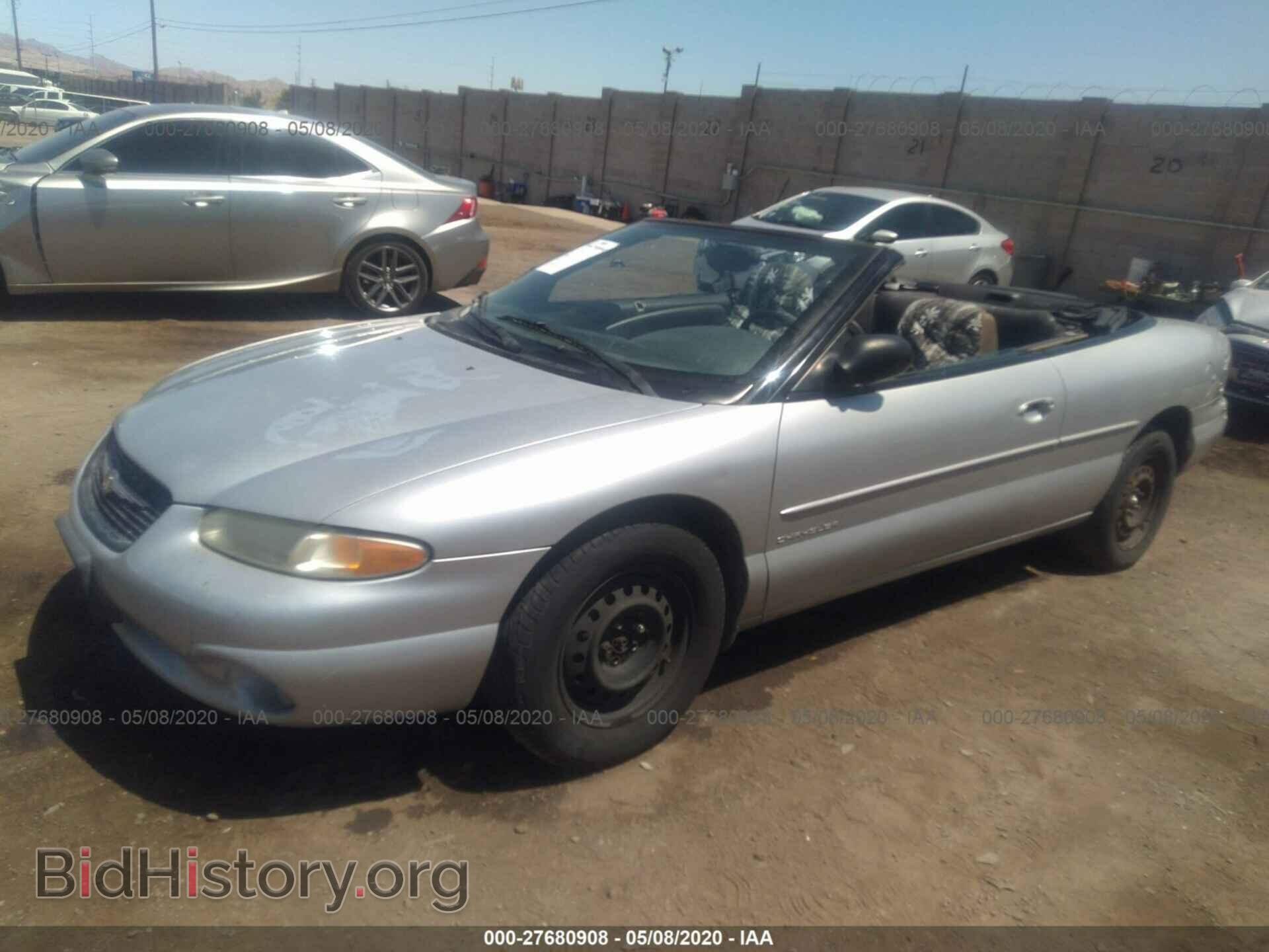 2000 CHRYSLER SEBRING - VIN: 3C3EL55H2YT278703 - Фото 2