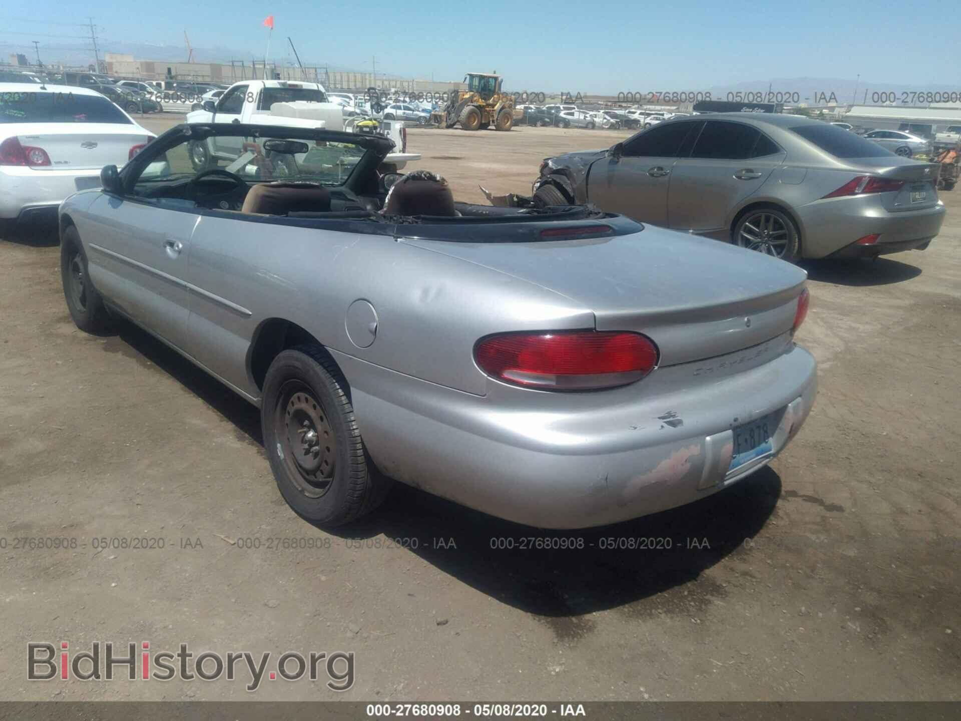 2000 CHRYSLER SEBRING - VIN: 3C3EL55H2YT278703 - Фото 3