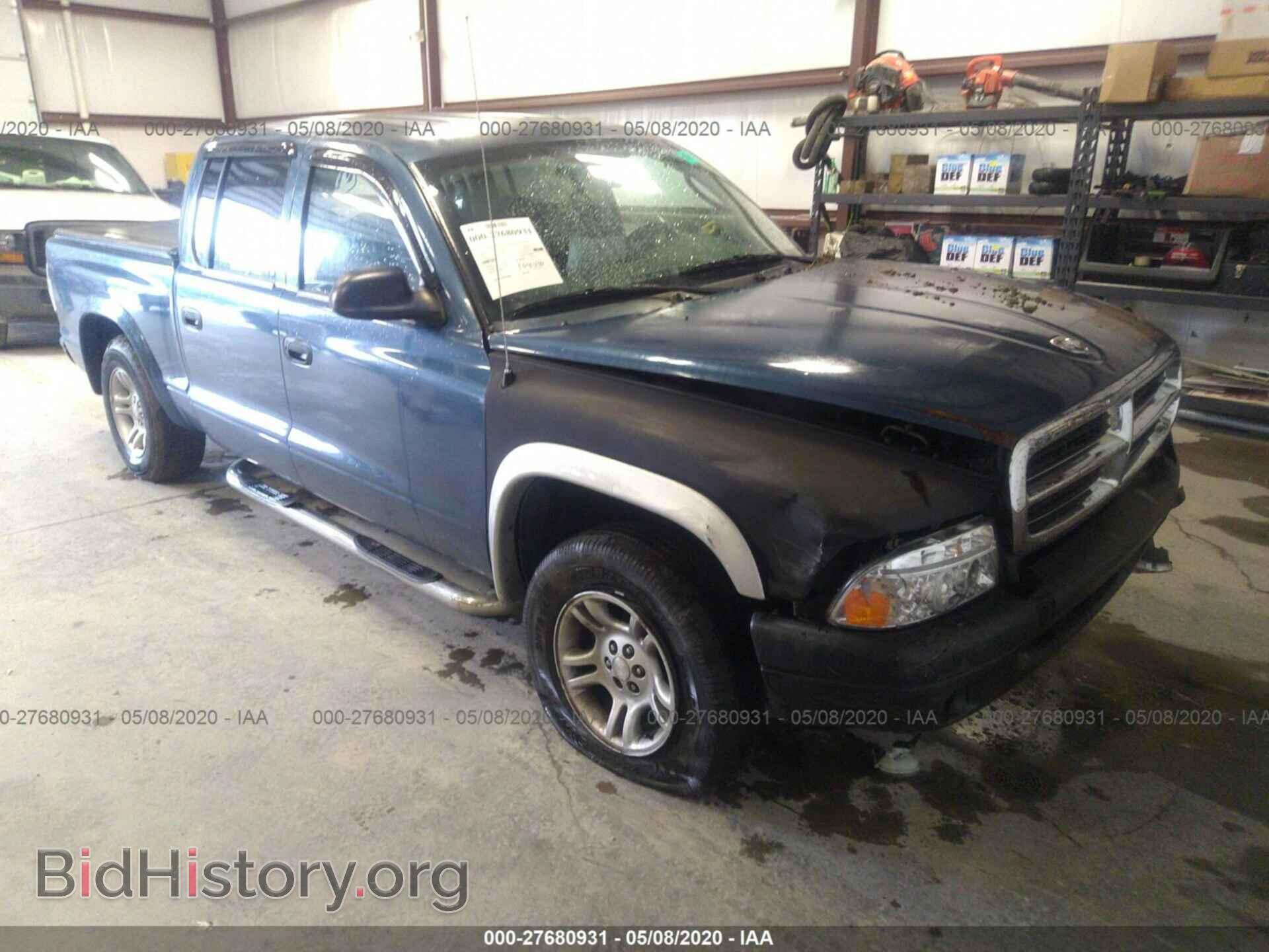 Photo 1D7HL38K94S628608 - DODGE DAKOTA 2004