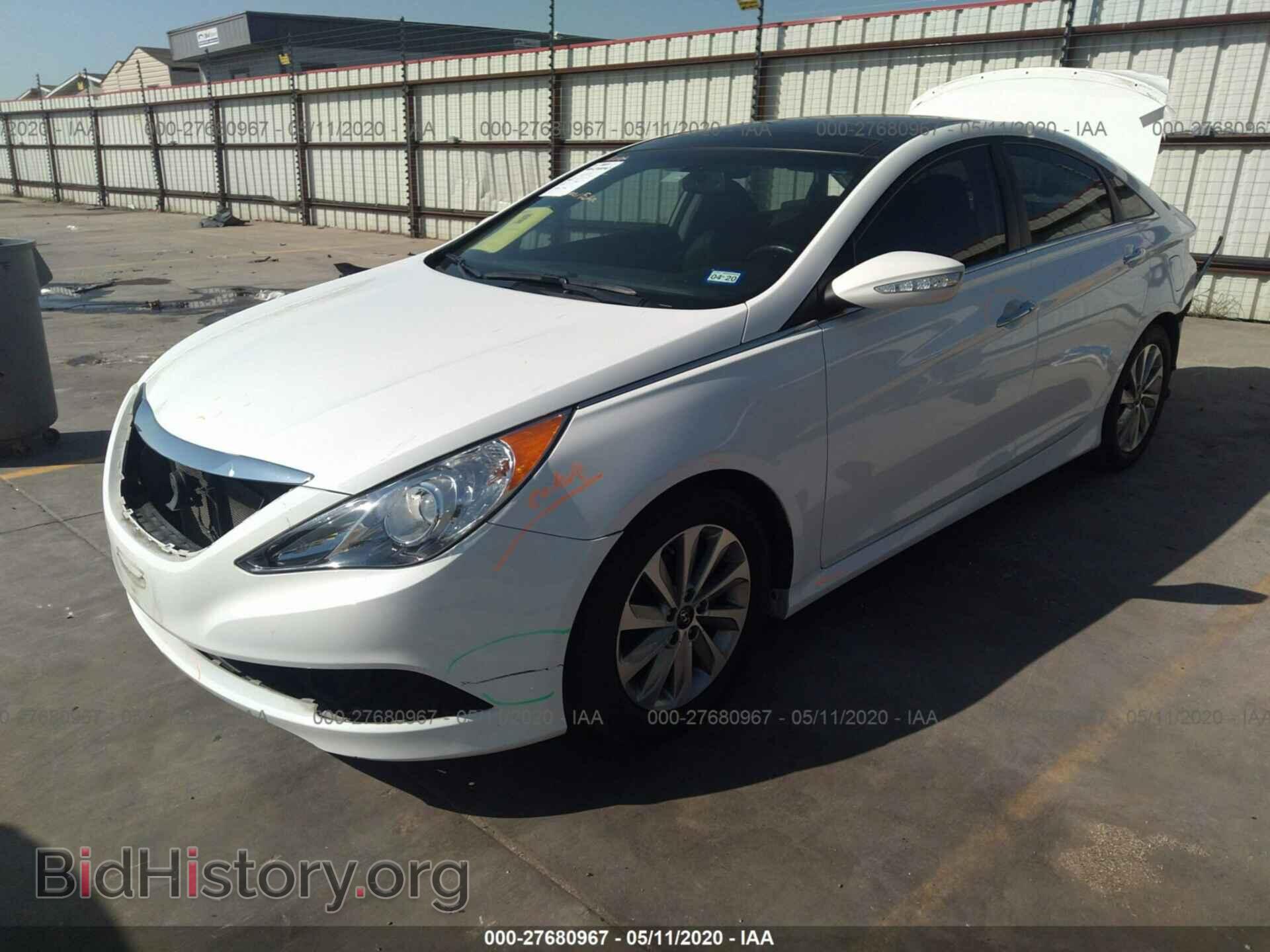 2014 HYUNDAI SONATA - VIN: 5NPEC4AC3EH919305 - Фото 2