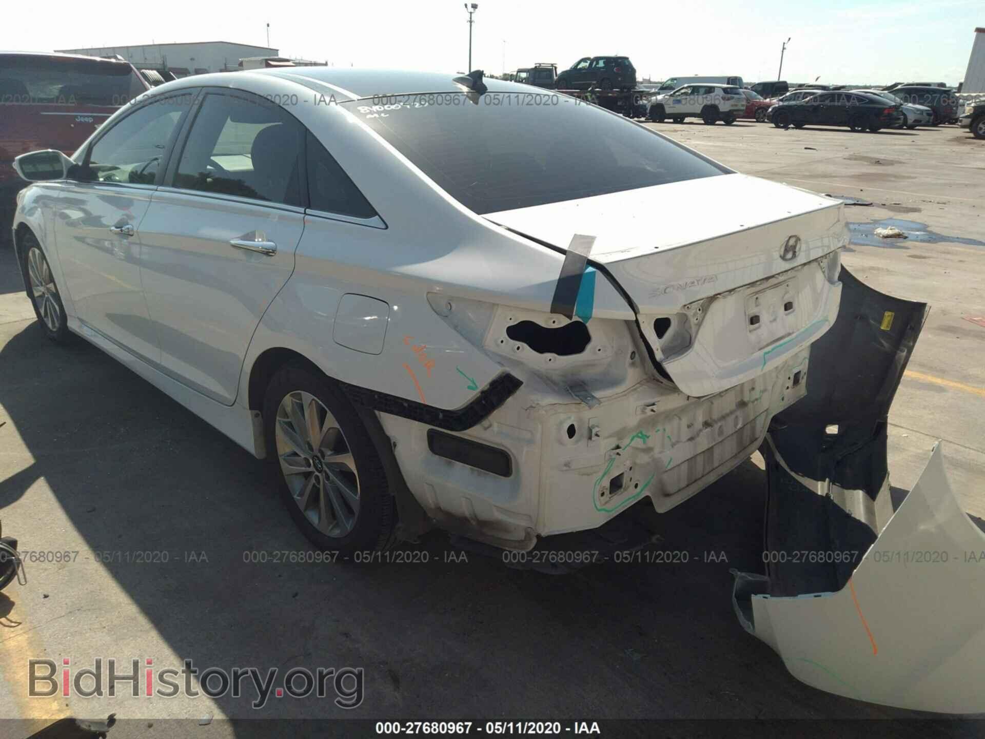 2014 HYUNDAI SONATA - VIN: 5NPEC4AC3EH919305 - Фото 3