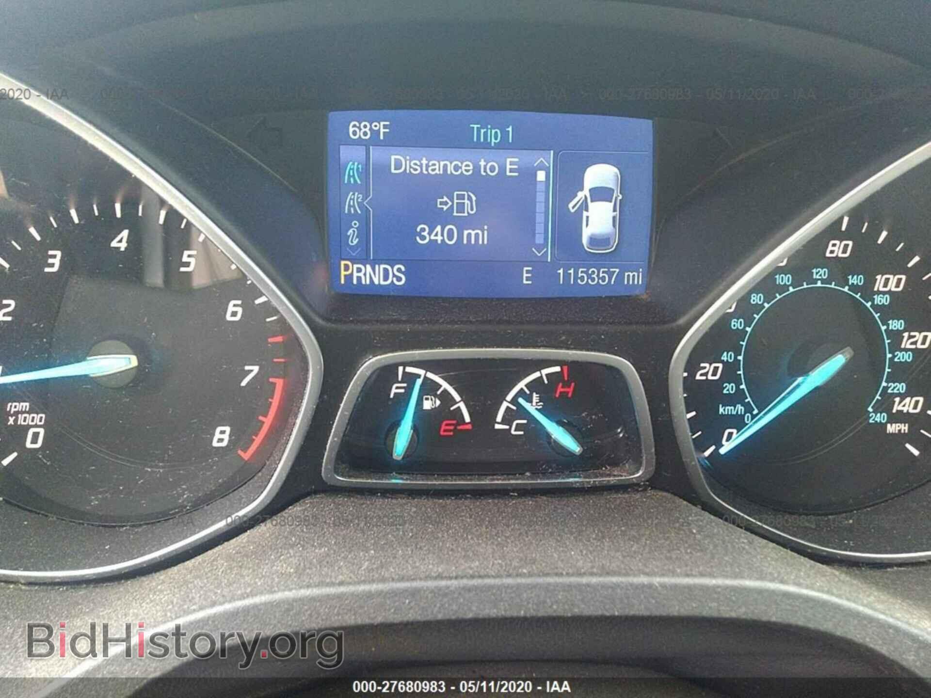 2014 FORD ESCAPE - VIN: 1FMCU9GX9EUC61325 - Фото 7