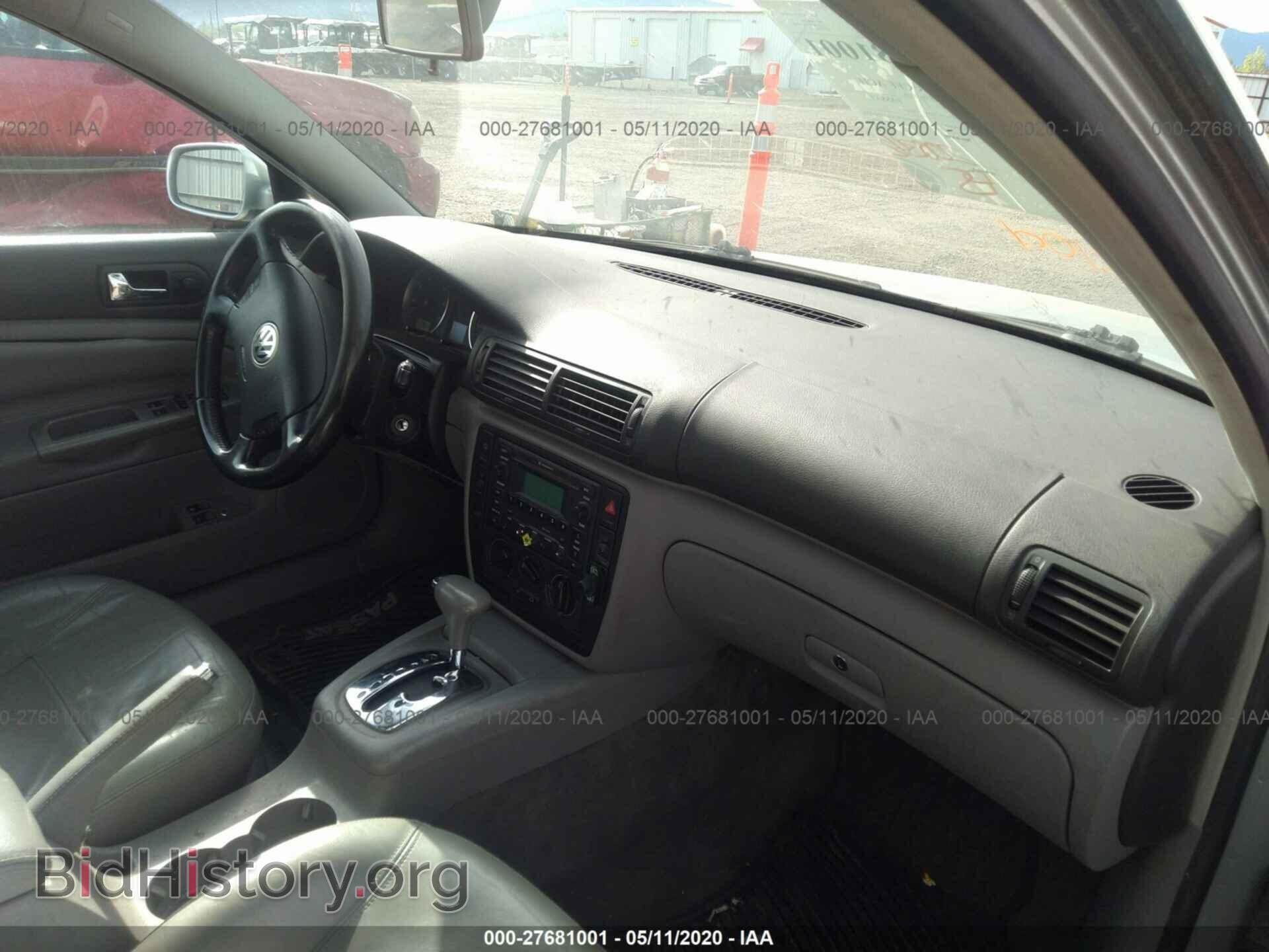 2003 VOLKSWAGEN PASSAT - VIN: WVWPD63B93P251565 - Фото 5