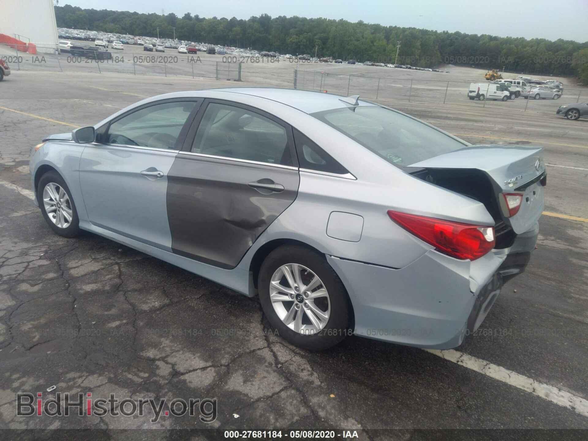 2014 HYUNDAI SONATA - VIN: 5NPEB4ACXEH834075 - Фото 3