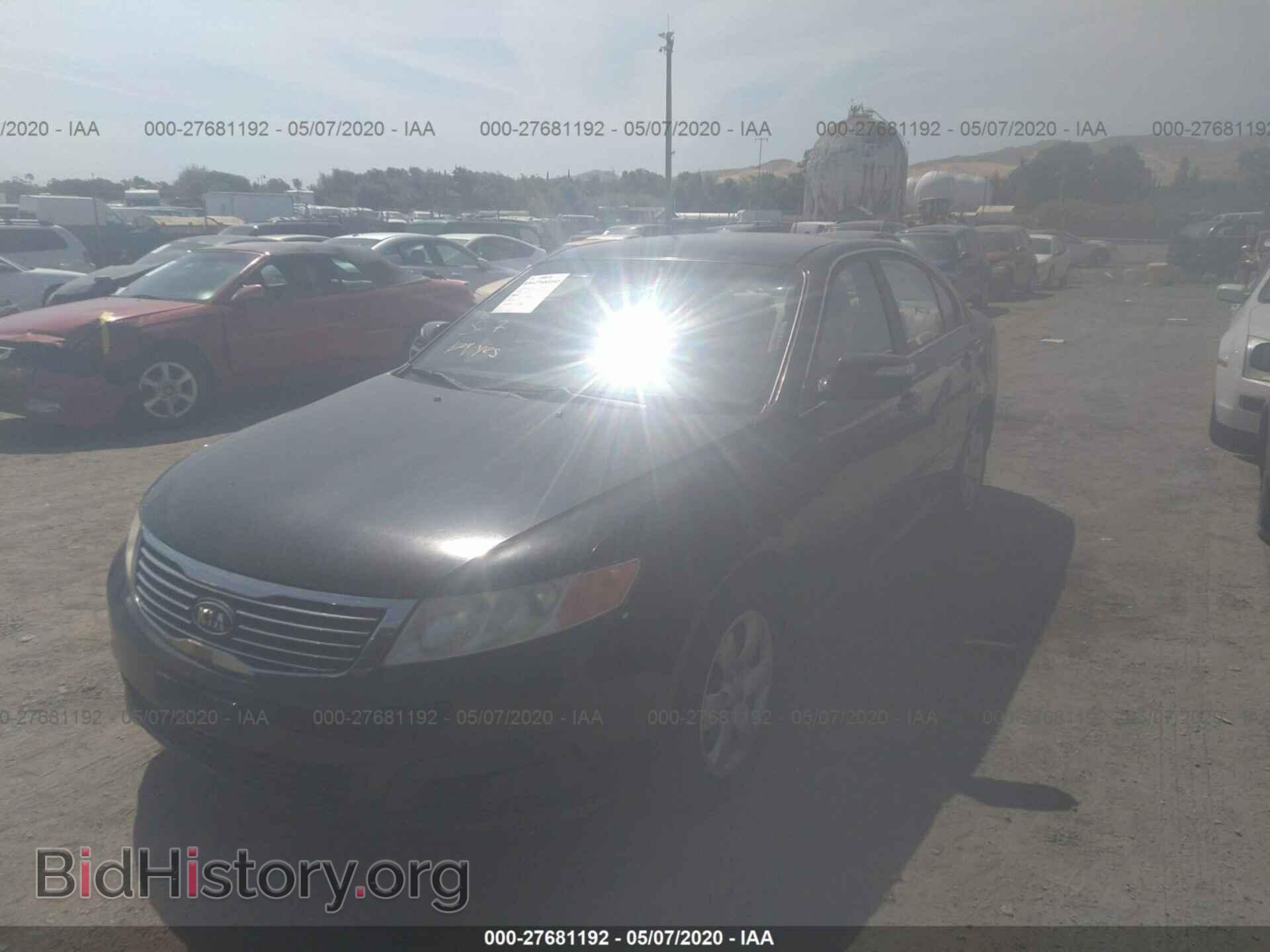 2009 KIA OPTIMA - VIN: KNAGE228195313103 - Фото 2