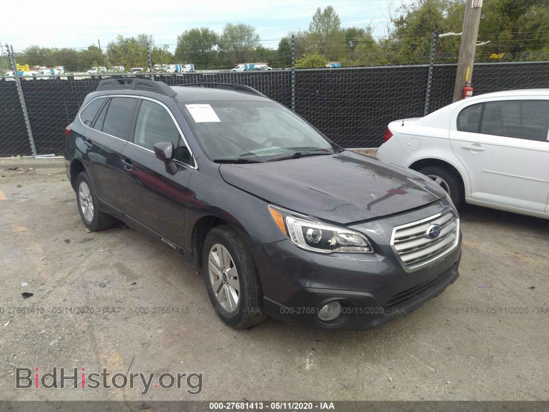 Фотография 4S4BSAFC3H3262577 - SUBARU OUTBACK 2017