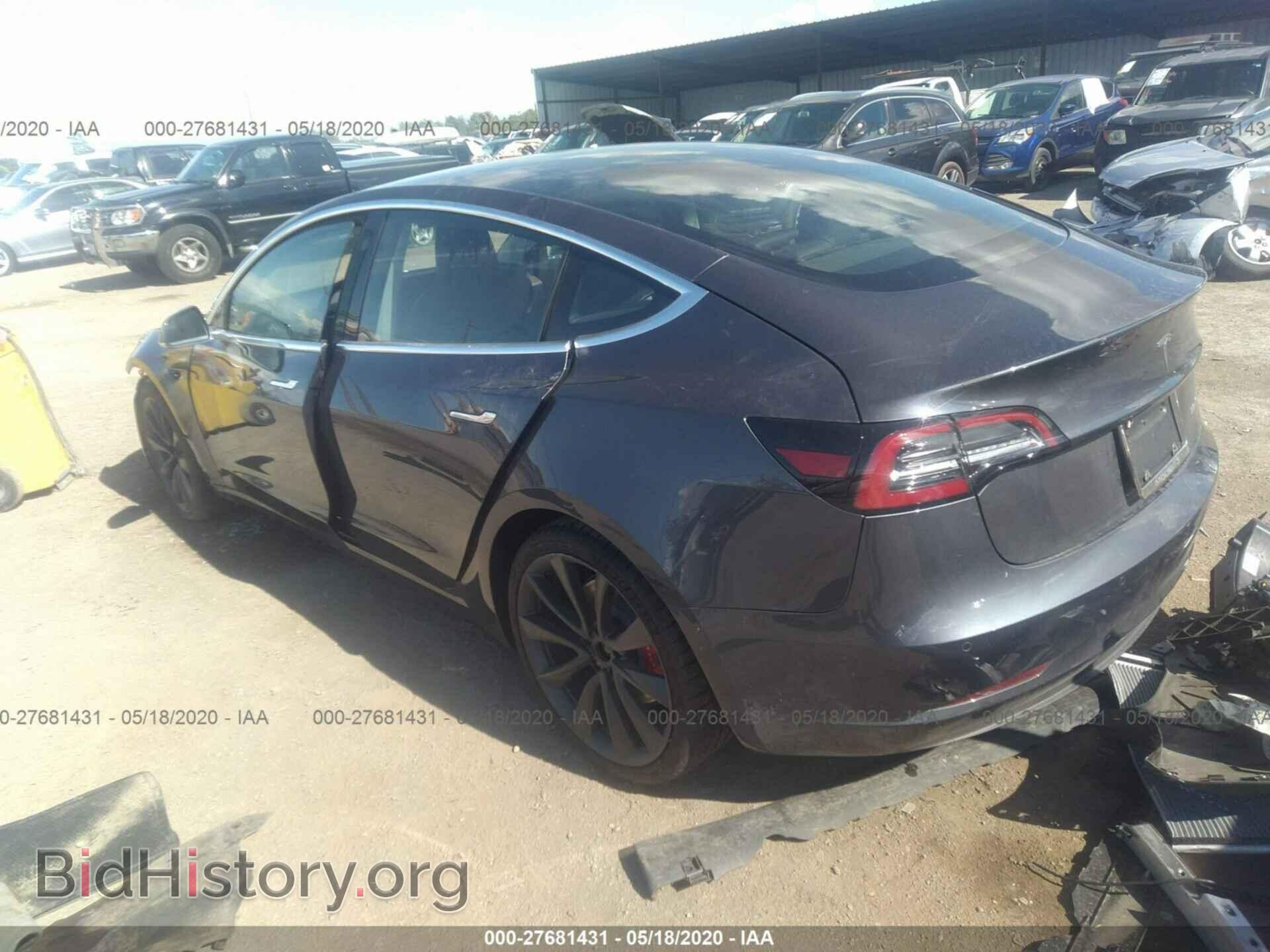 2020 TESLA MODEL 3 - VIN: 5YJ3E1ECXLF646837 - Фото 3
