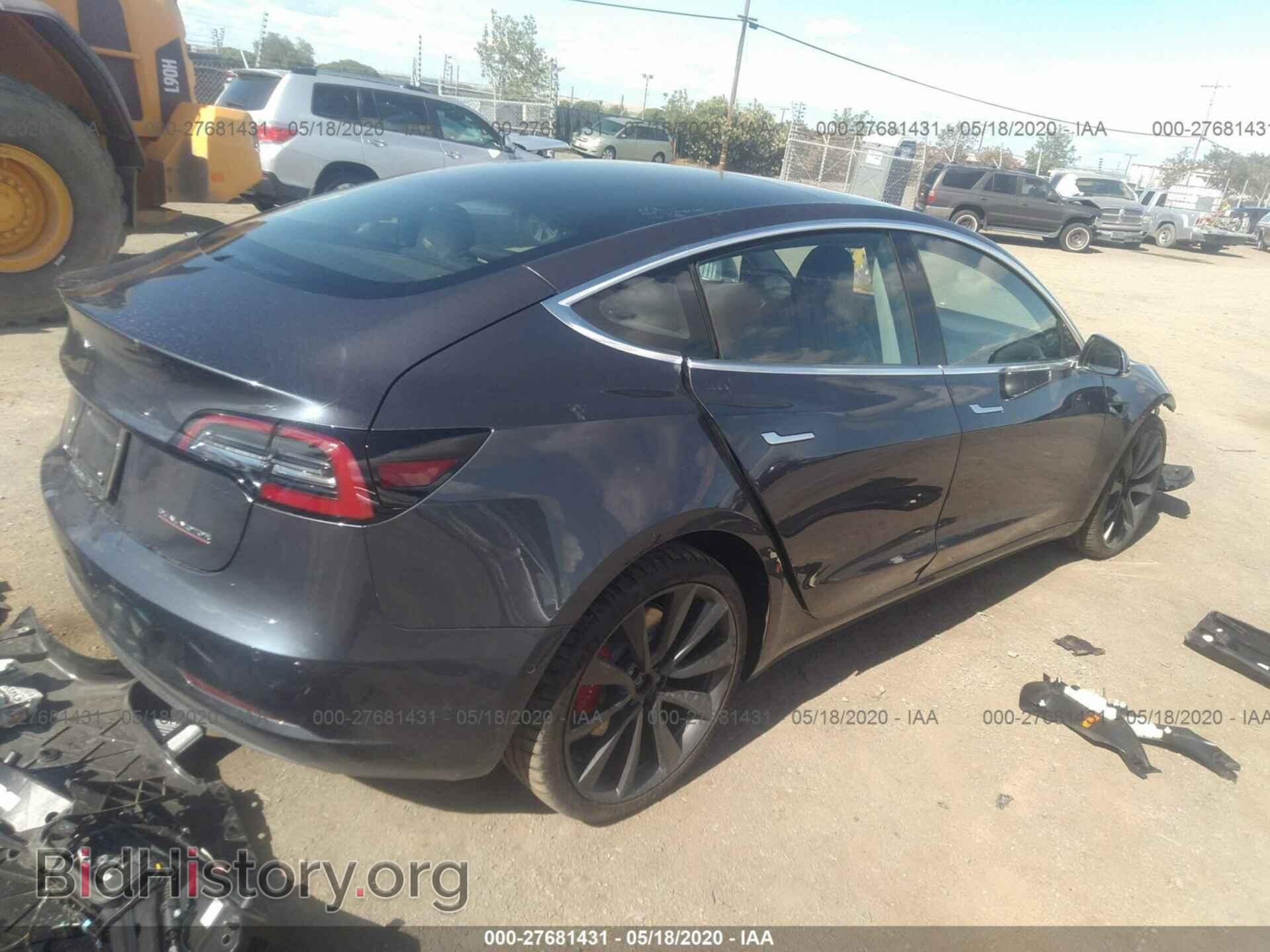 2020 TESLA MODEL 3 - VIN: 5YJ3E1ECXLF646837 - Фото 4