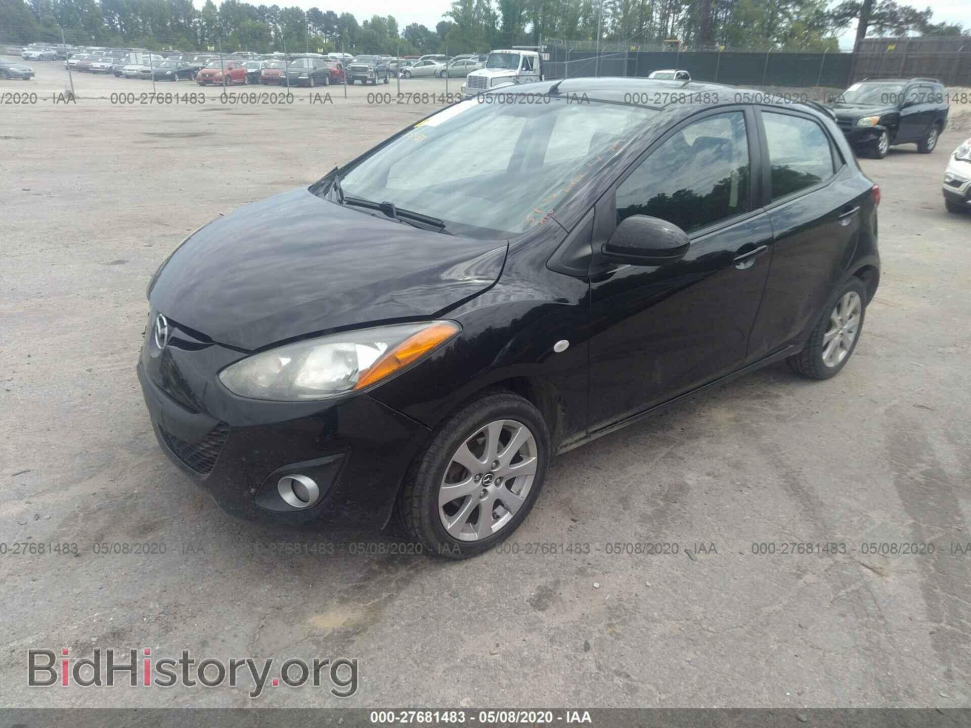 2013 MAZDA MAZDA2 - VIN: JM1DE1LY1D0158251 - Фото 2