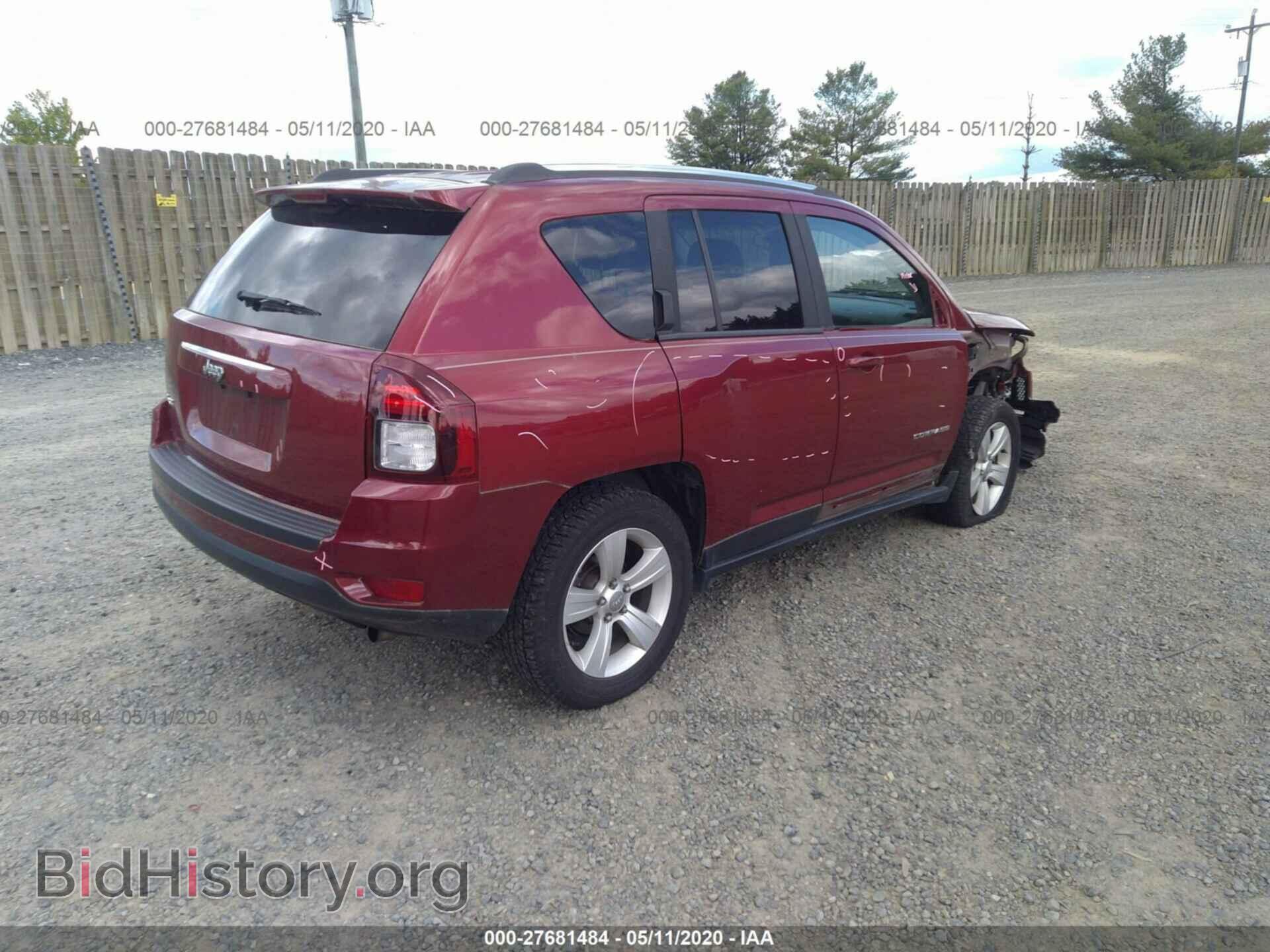 2014 JEEP COMPASS - VIN: 1C4NJDBB7ED828216 - Фото 4