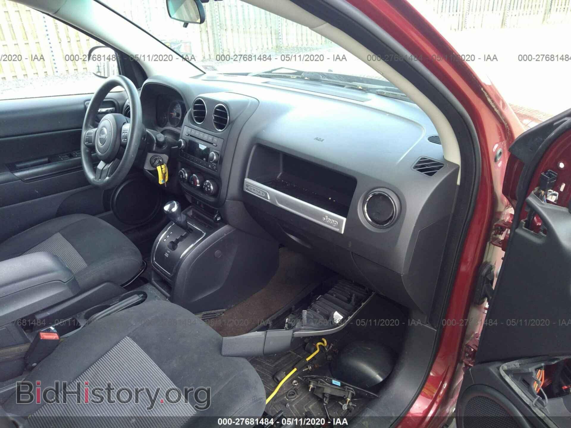 2014 JEEP COMPASS - VIN: 1C4NJDBB7ED828216 - Фото 5