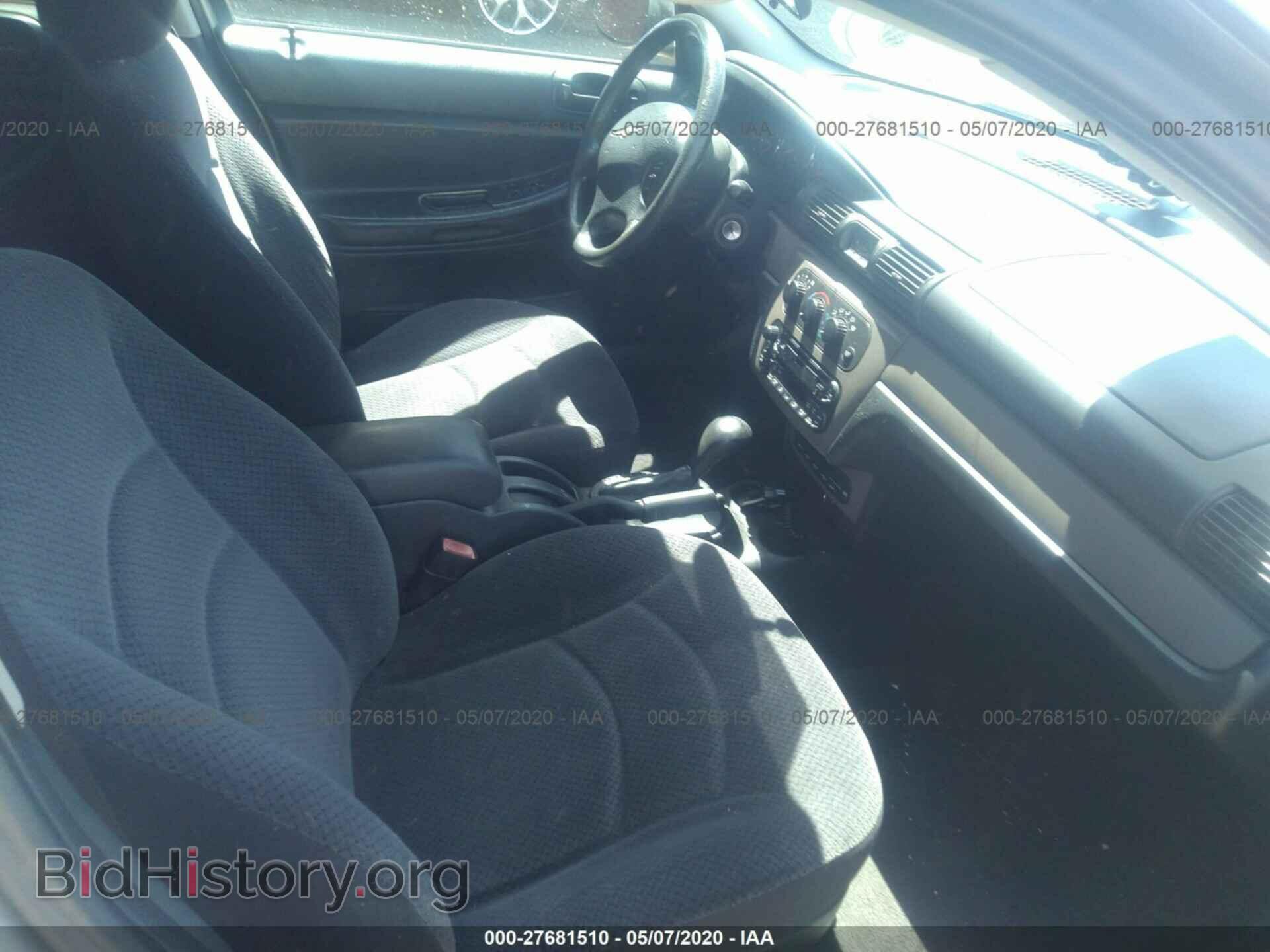 2005 CHRYSLER SEBRING - VIN: 1C3EL46X75N700900 - Фото 5
