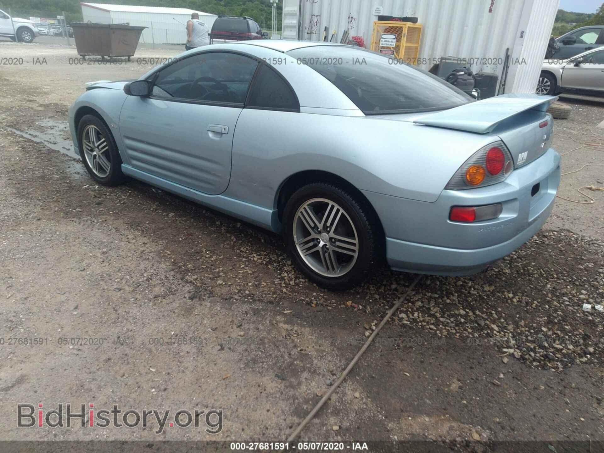 2003 MITSUBISHI ECLIPSE - VIN: 4A3AC84H53E152841 - Фото 3