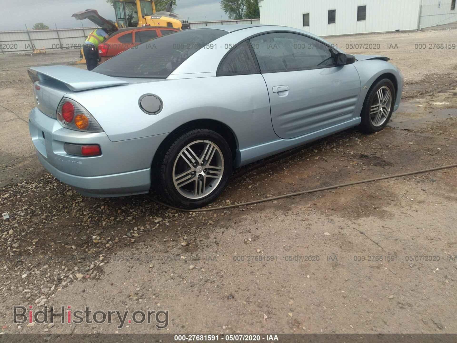 2003 MITSUBISHI ECLIPSE - VIN: 4A3AC84H53E152841 - Фото 4
