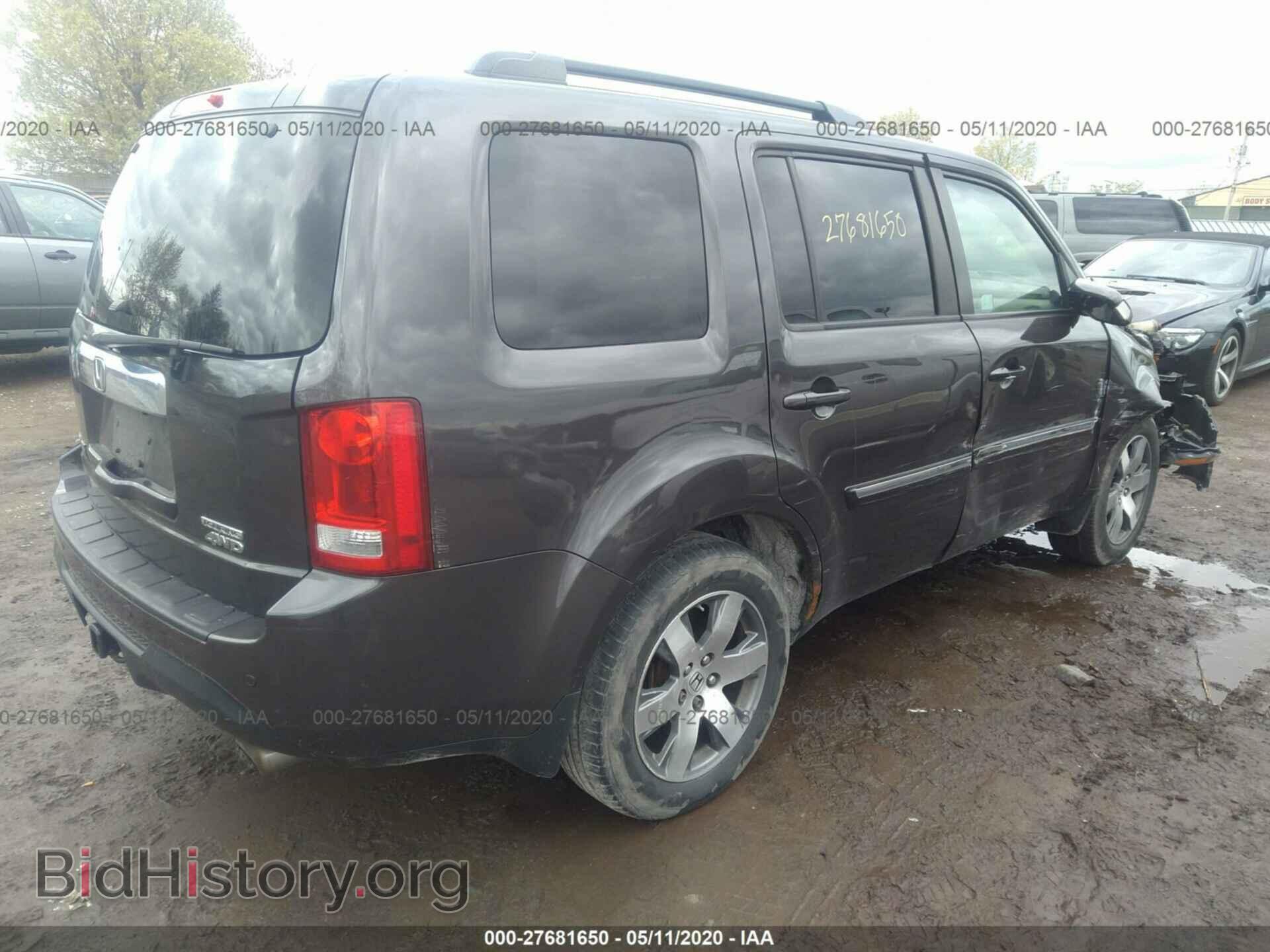 2013 HONDA PILOT - VIN: 5FNYF4H91DB078743 - Фото 4