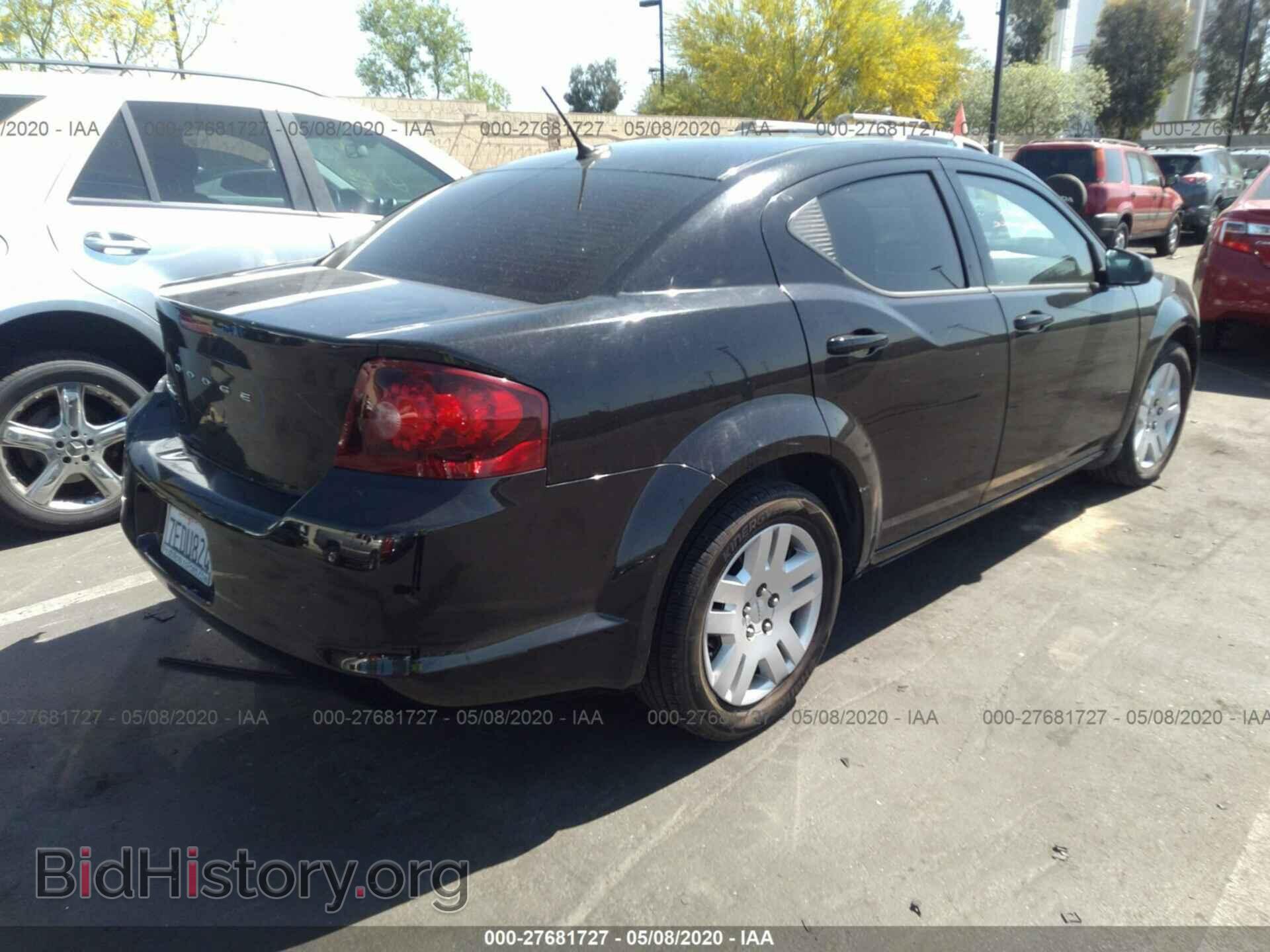 2012 DODGE AVENGER - VIN: 1C3CDZAB8CN331460 - Фото 4
