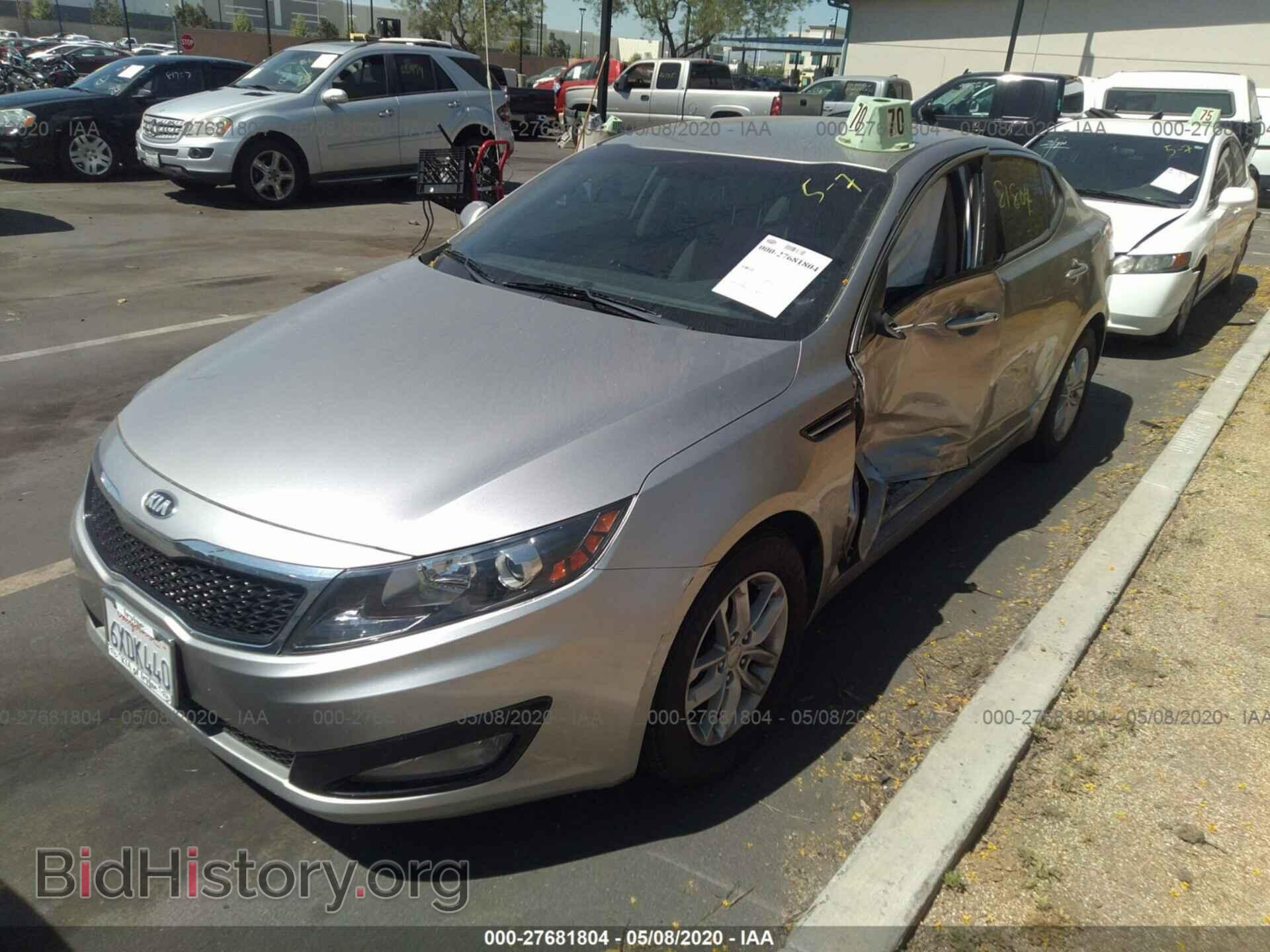 2013 KIA OPTIMA - VIN: KNAGM4A70D5326862 - Фото 2