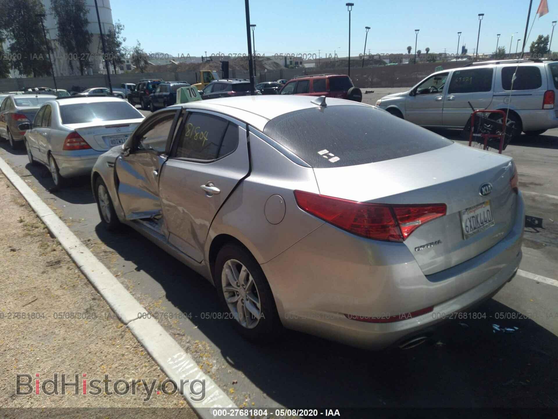 2013 KIA OPTIMA - VIN: KNAGM4A70D5326862 - Фото 3