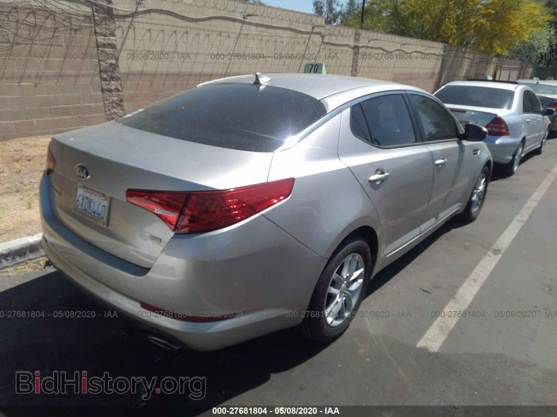2013 KIA OPTIMA - VIN: KNAGM4A70D5326862 - Фото 4