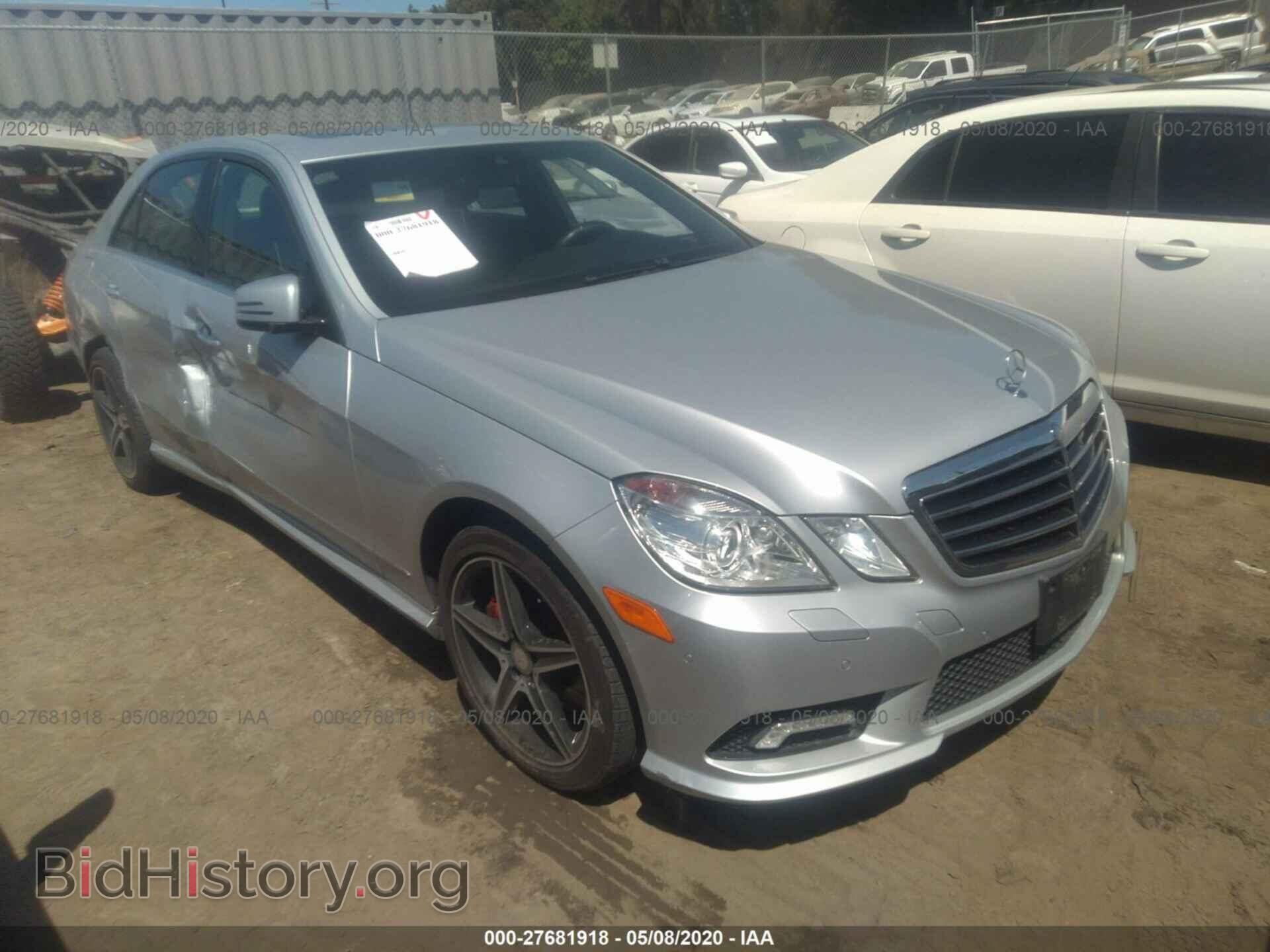 Photo WDDHF7CB6BA282901 - MERCEDES-BENZ E 2011
