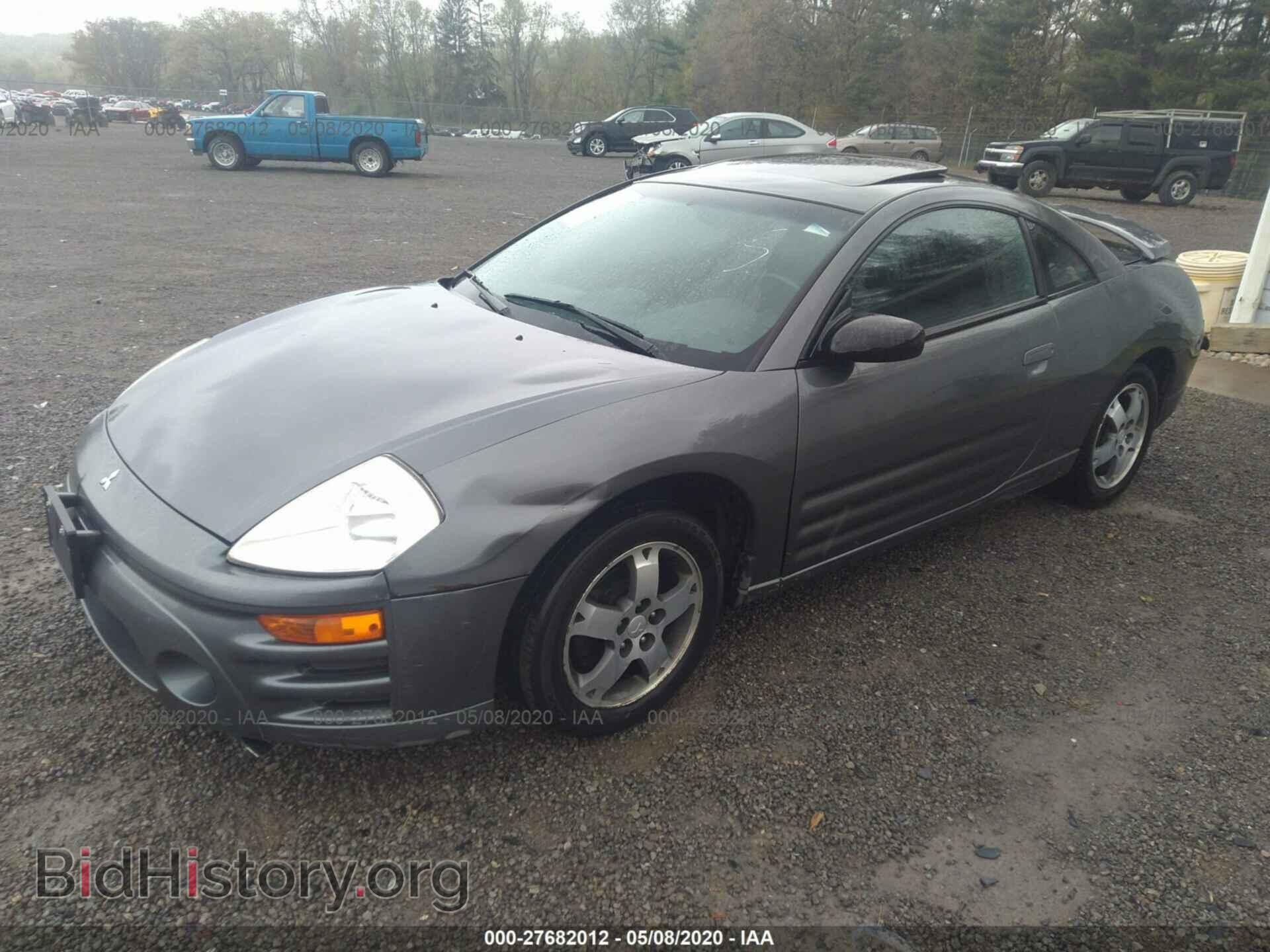 2003 MITSUBISHI ECLIPSE - VIN: 4A3AC44G13E098194 - Фото 2