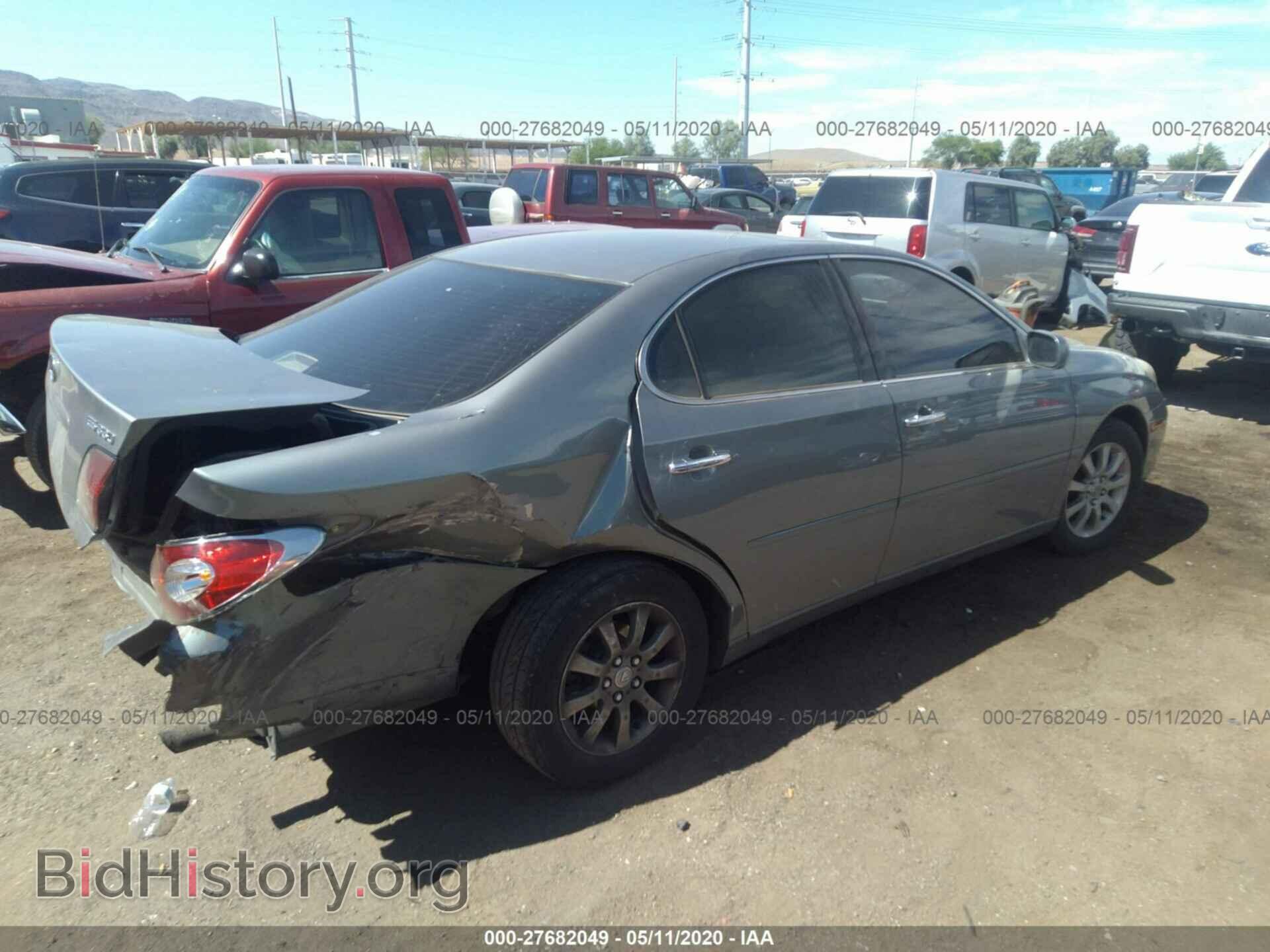 2004 LEXUS ES - VIN: JTHBA30G845012196 - Фото 4