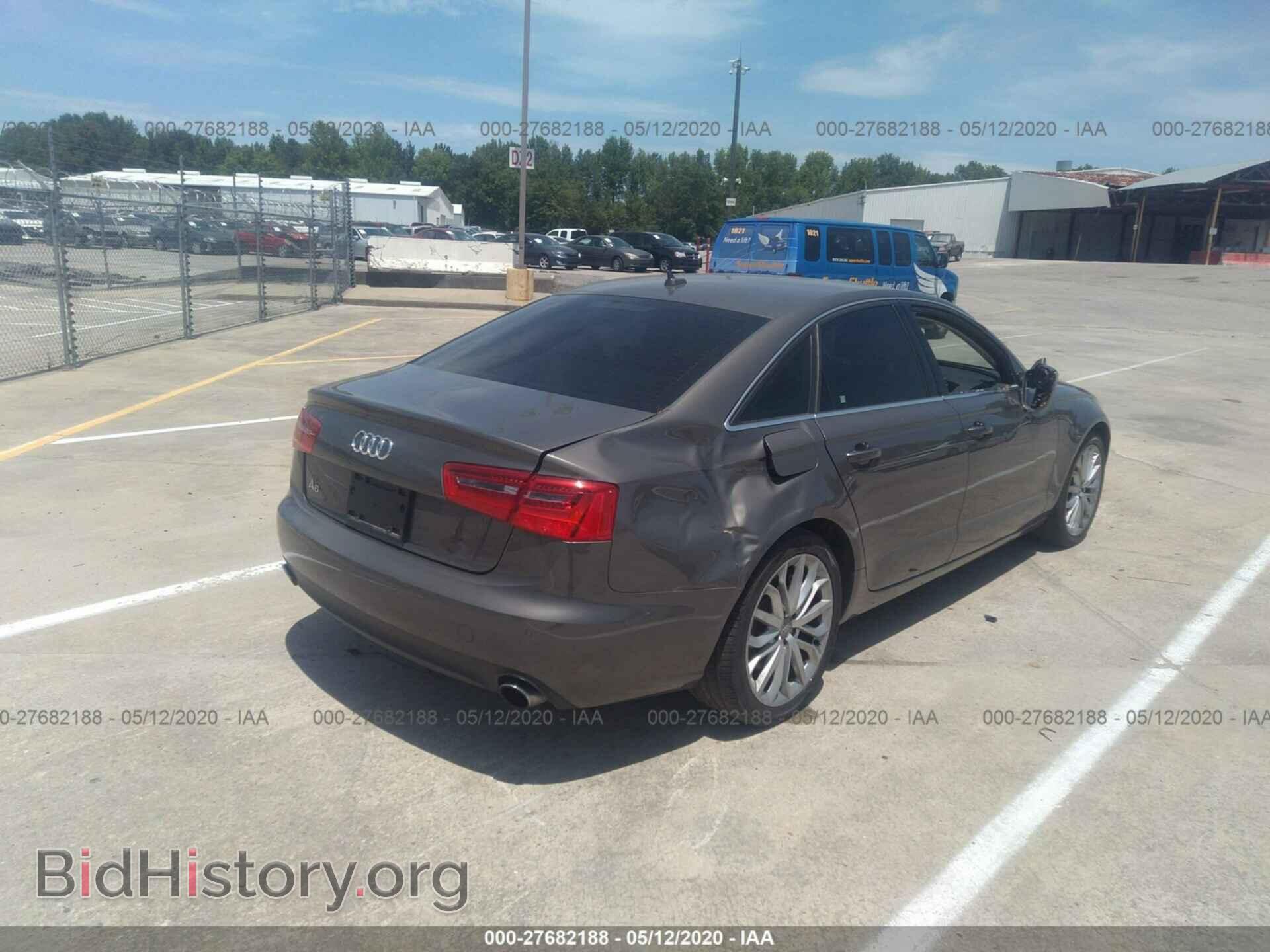 2014 AUDI A6 - VIN: WAUGFAFC2EN128218 - Фото 4
