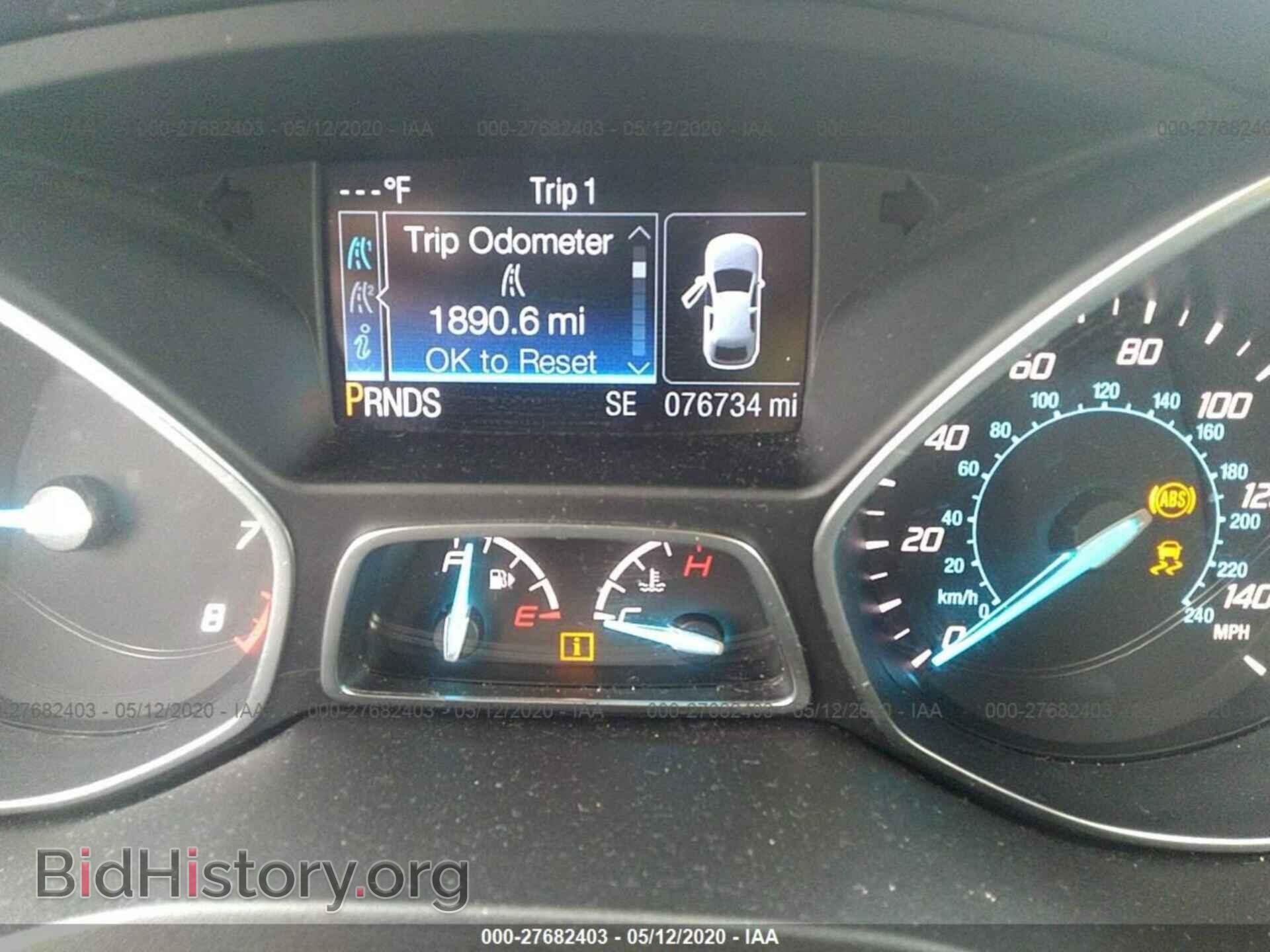 2014 FORD ESCAPE - VIN: 1FMCU0G90EUE56016 - Фото 7