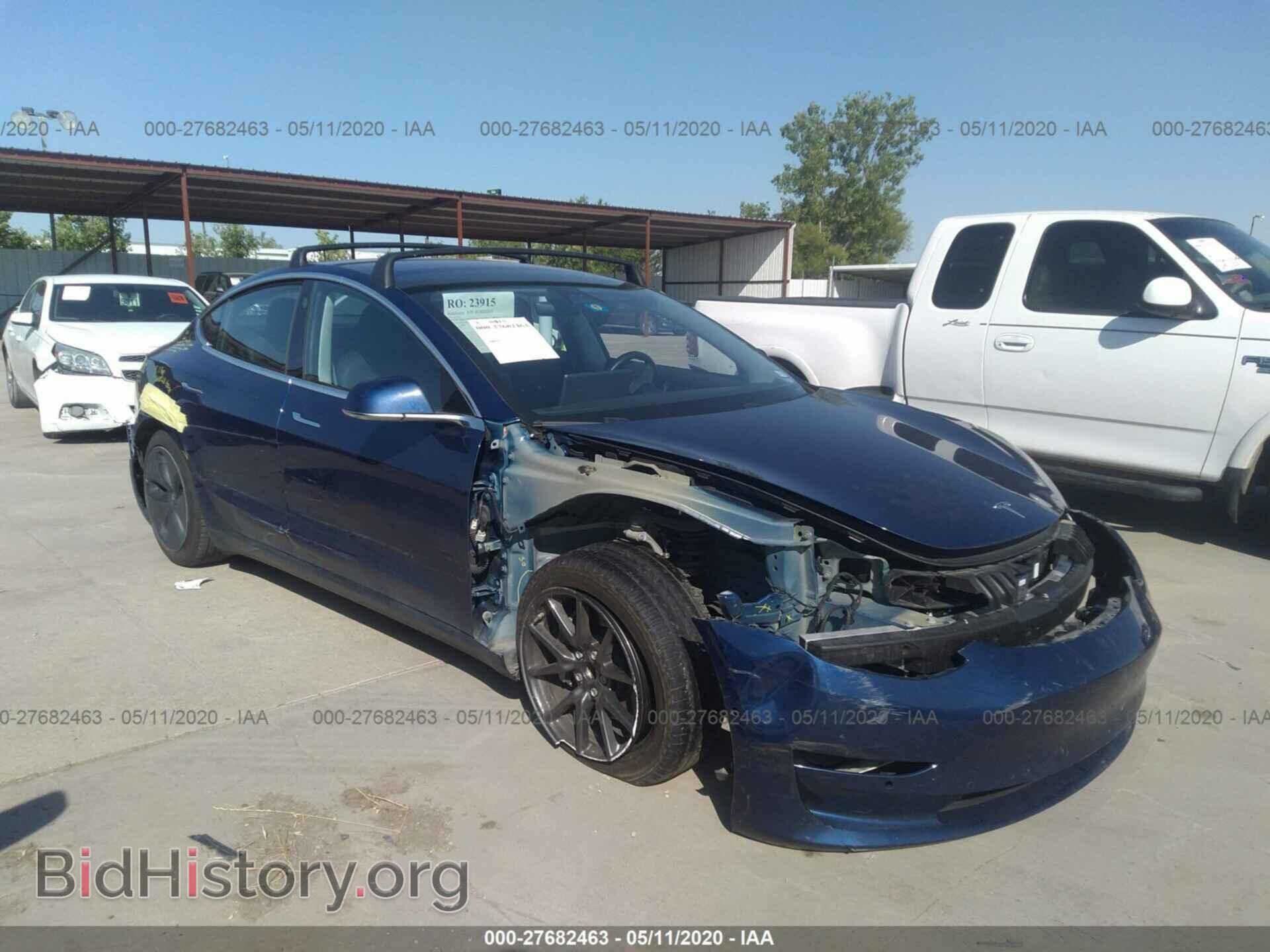 Photo 5YJ3E1EAXJF022855 - TESLA MODEL 3 2018