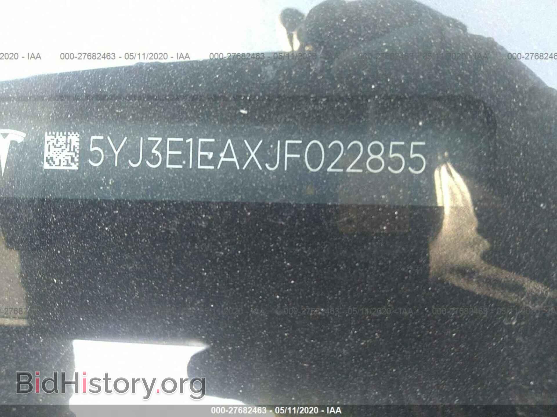 2018 TESLA MODEL 3 - VIN: 5YJ3E1EAXJF022855 - Photo 9