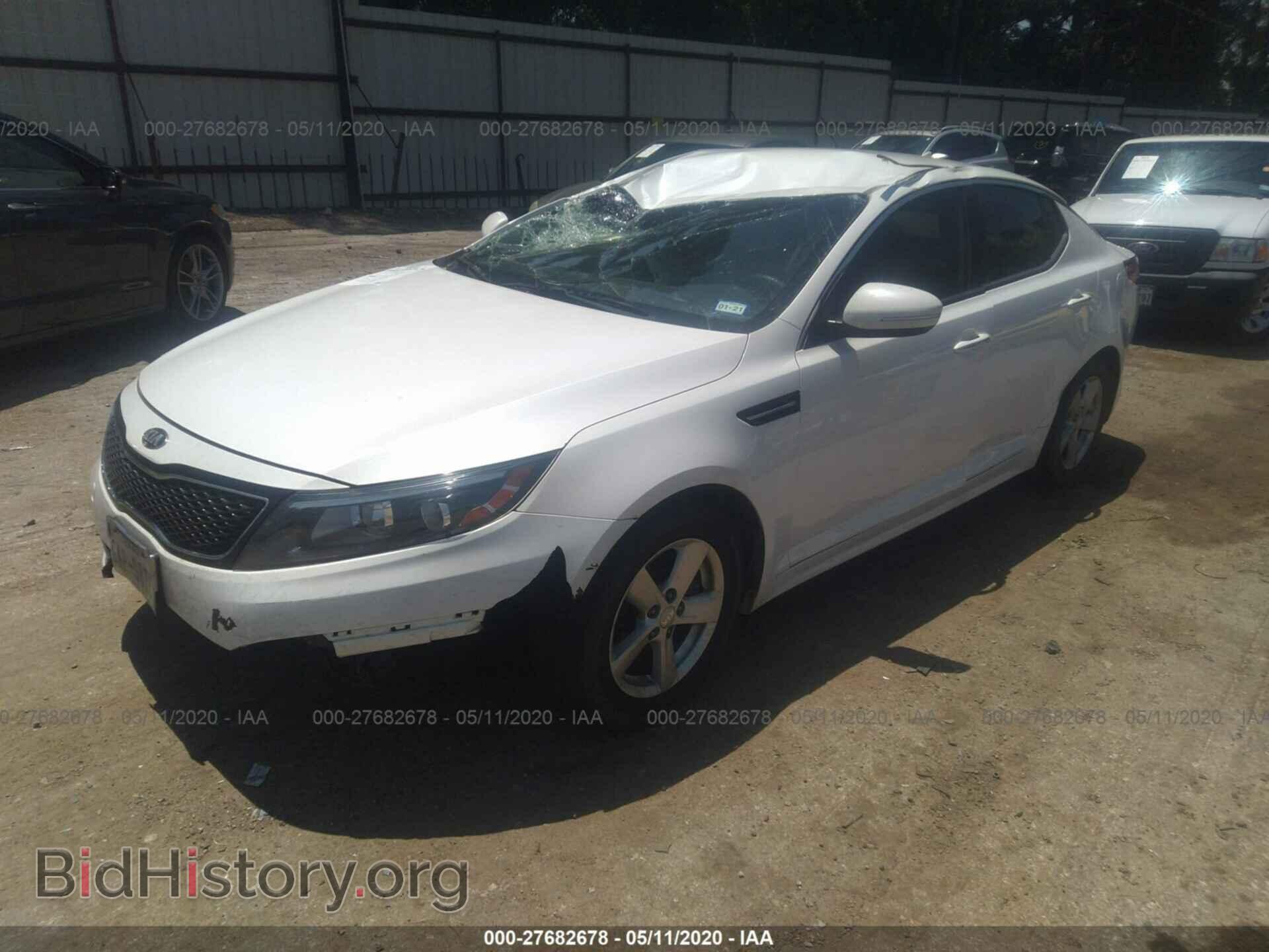 2015 KIA OPTIMA - VIN: KNAGM4A76F5641815 - Фото 2