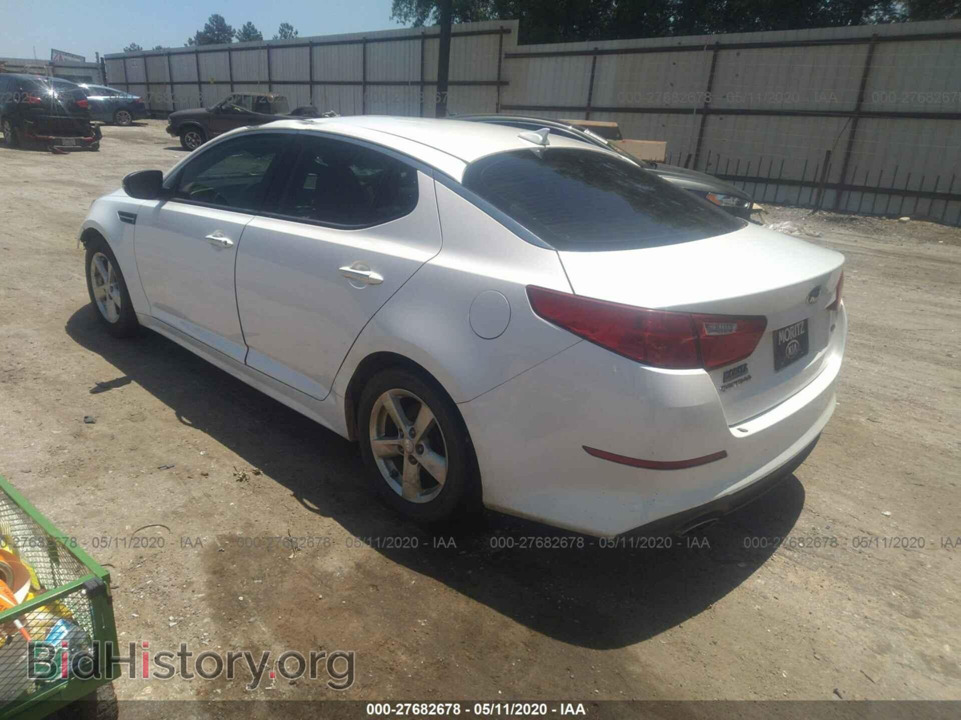 2015 KIA OPTIMA - VIN: KNAGM4A76F5641815 - Фото 3