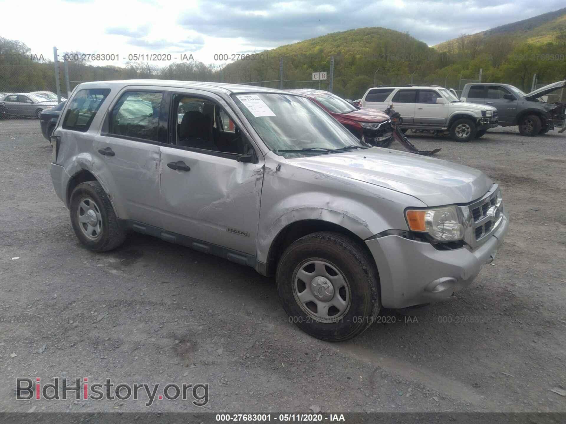 Photo 1FMCU02Z88KA90314 - FORD ESCAPE 2008