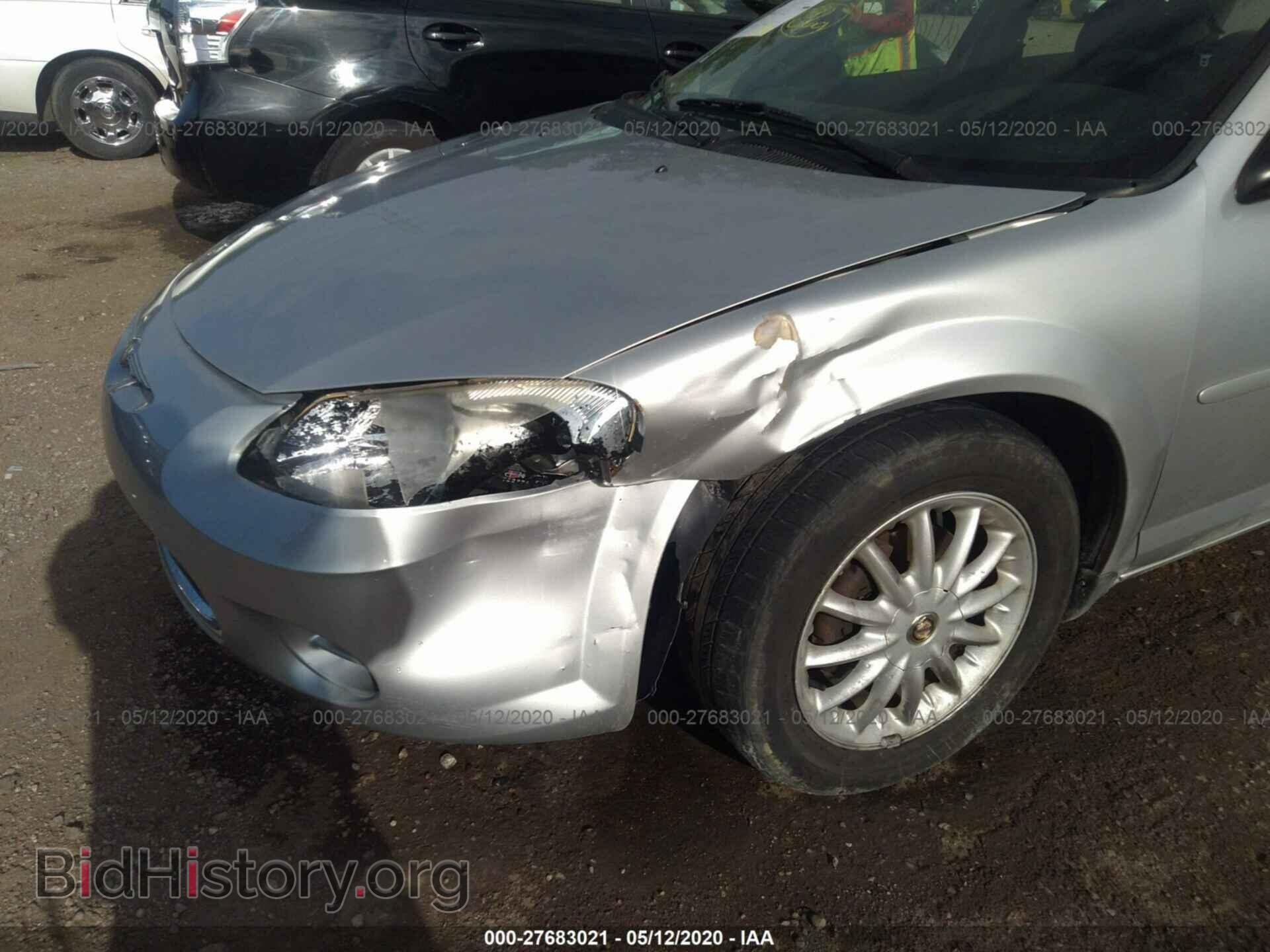 2002 CHRYSLER SEBRING - VIN: 1C3EL46X22N225670 - Фото 6