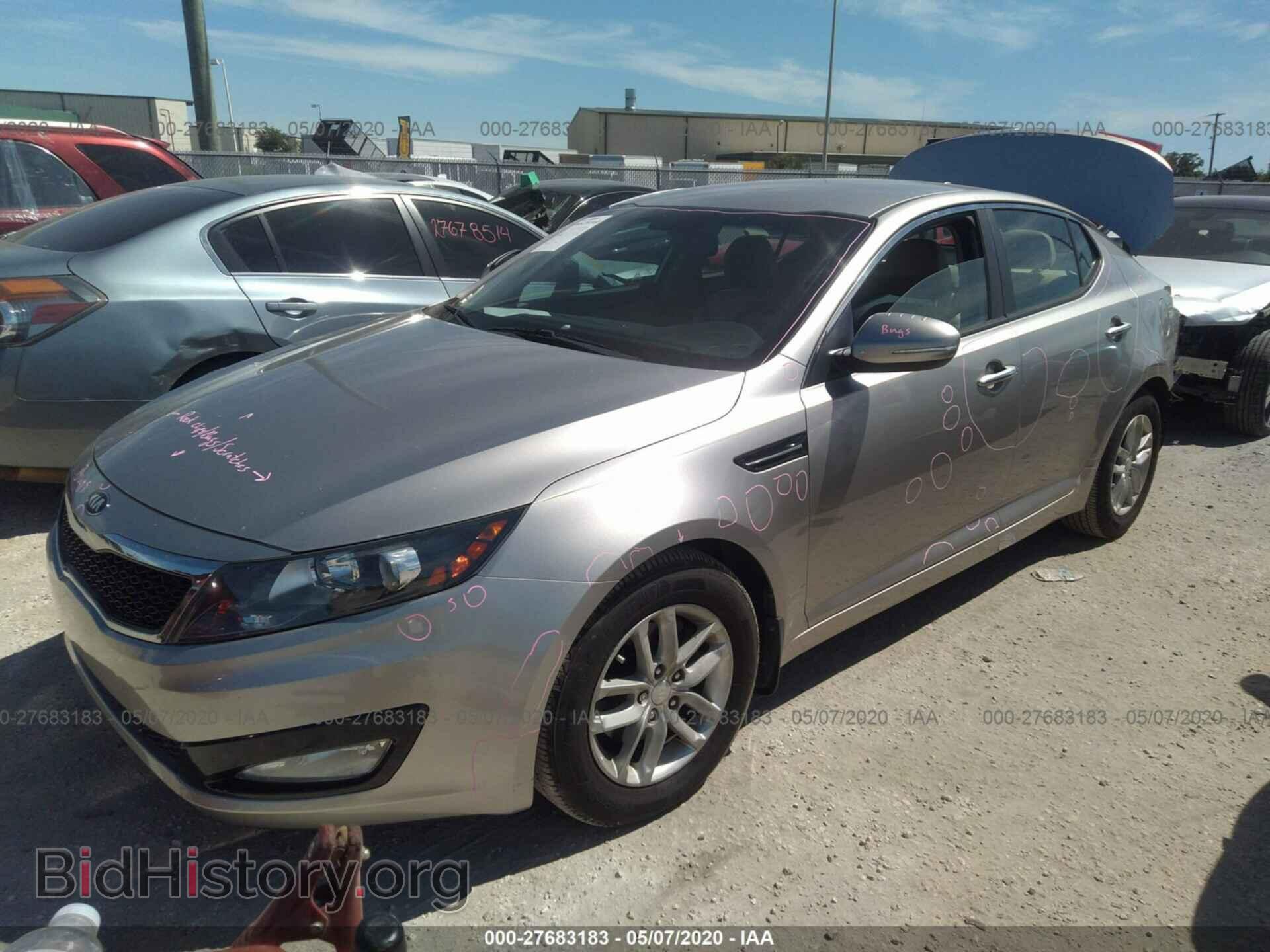 2013 KIA OPTIMA - VIN: KNAGM4A75D5413799 - Photo 2